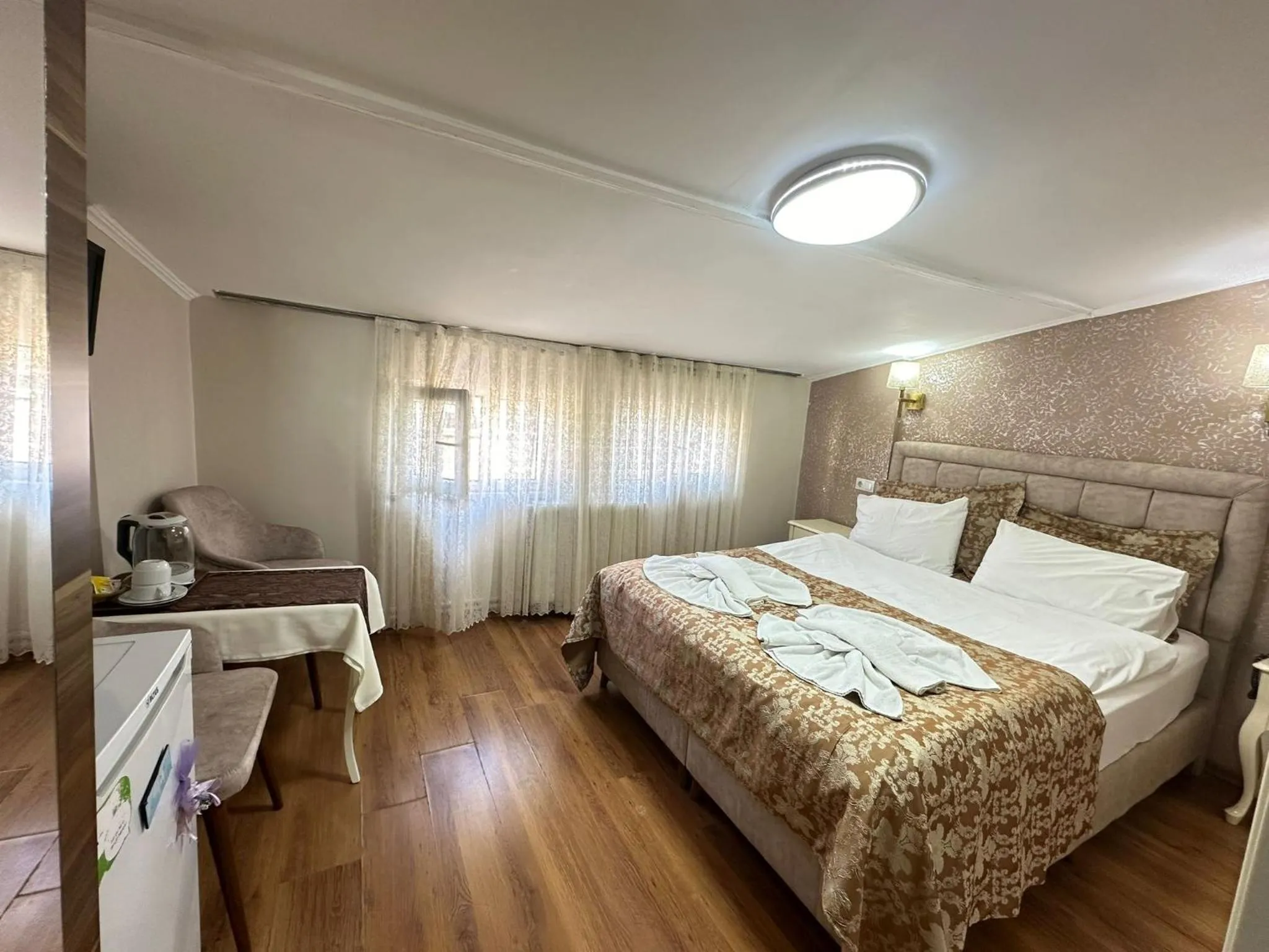 Bed in Hotel Buhara Family Inn