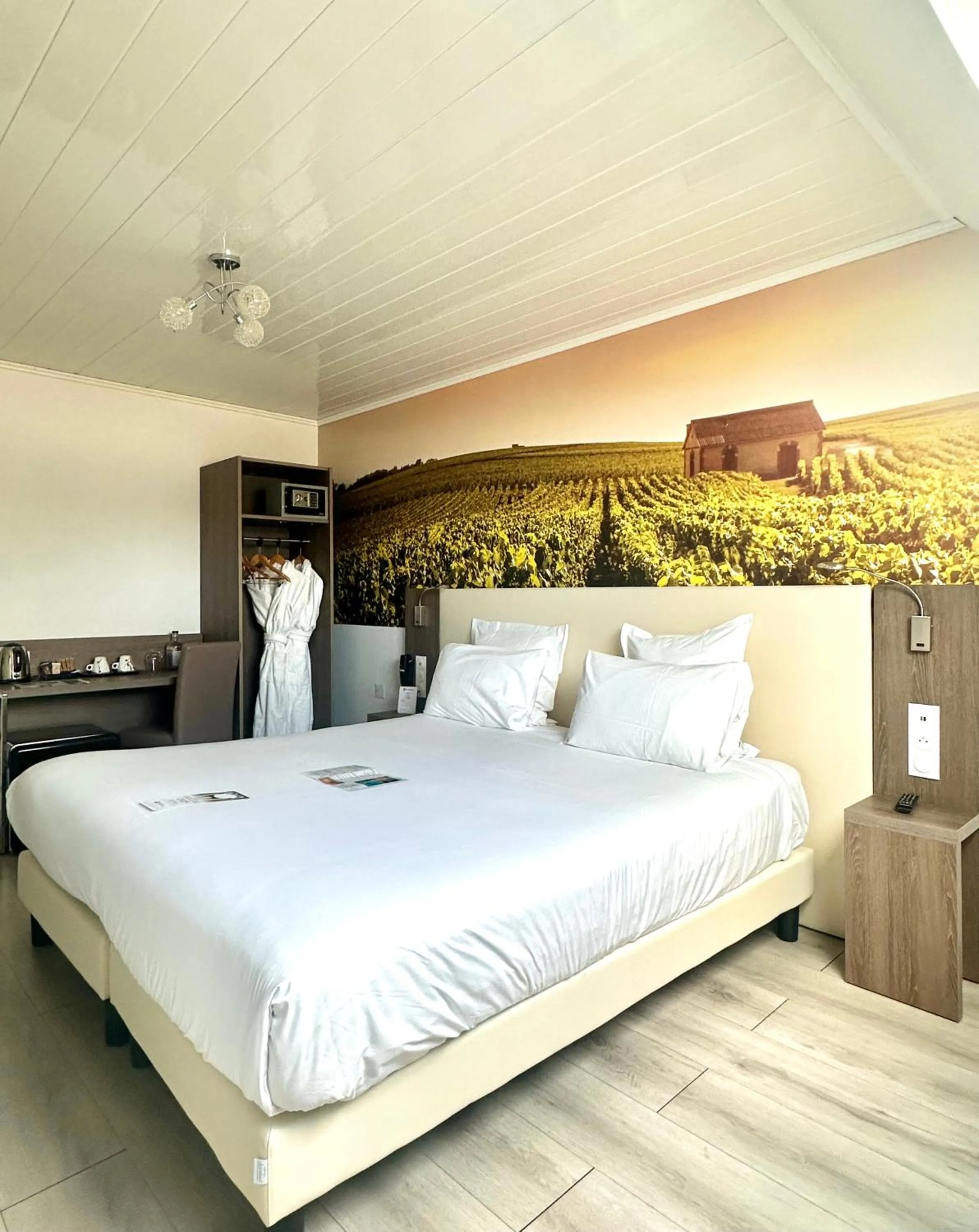 Bed in Best Western Hotel Ile de France