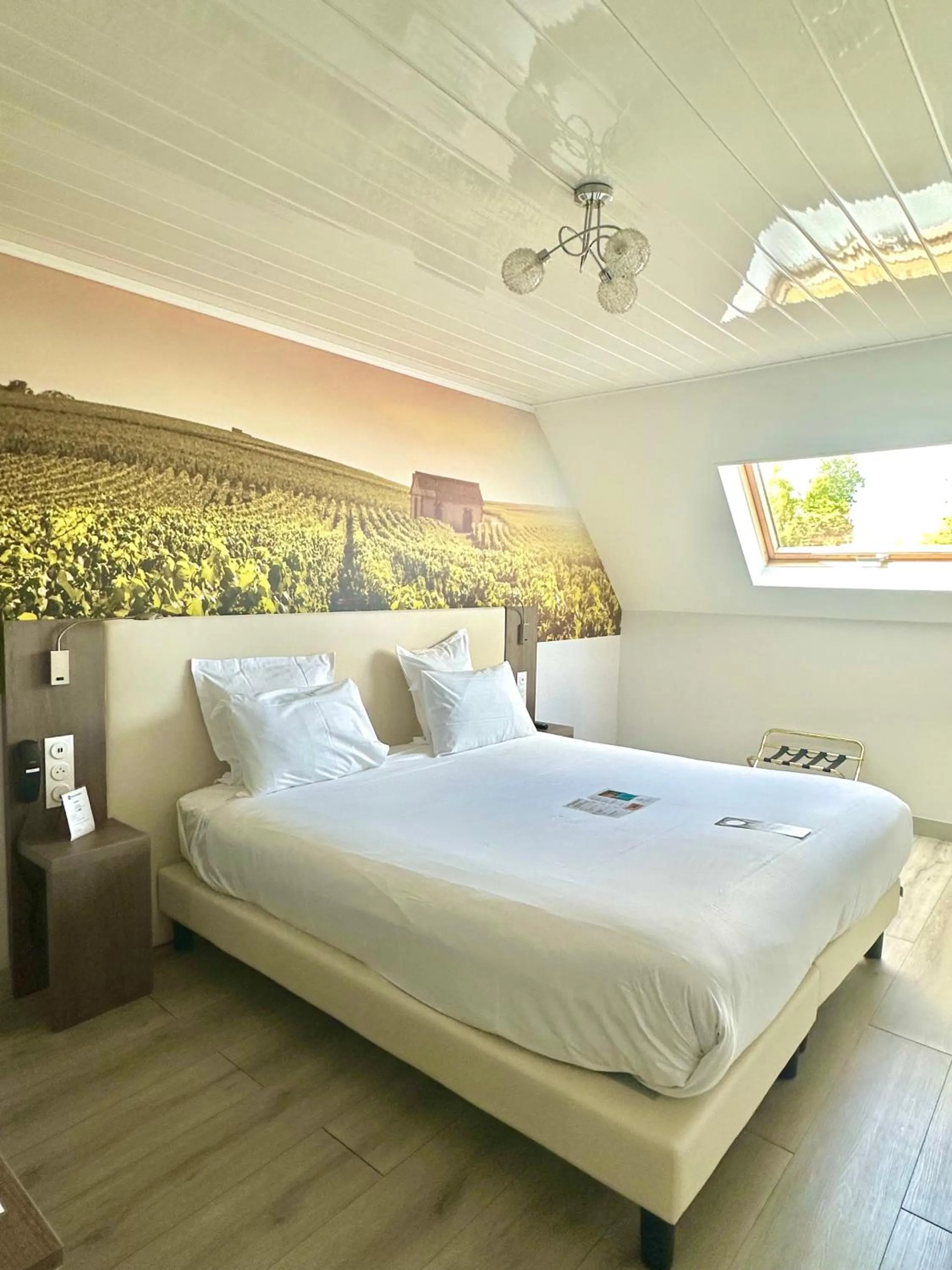 Bed in Best Western Hotel Ile de France