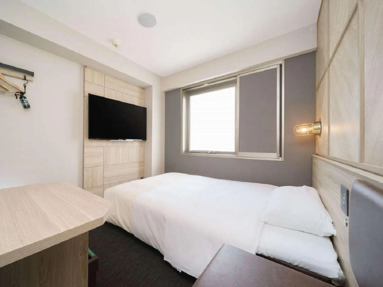 Photo of the whole room, Bed in Super Hotel Umeda Higobashi