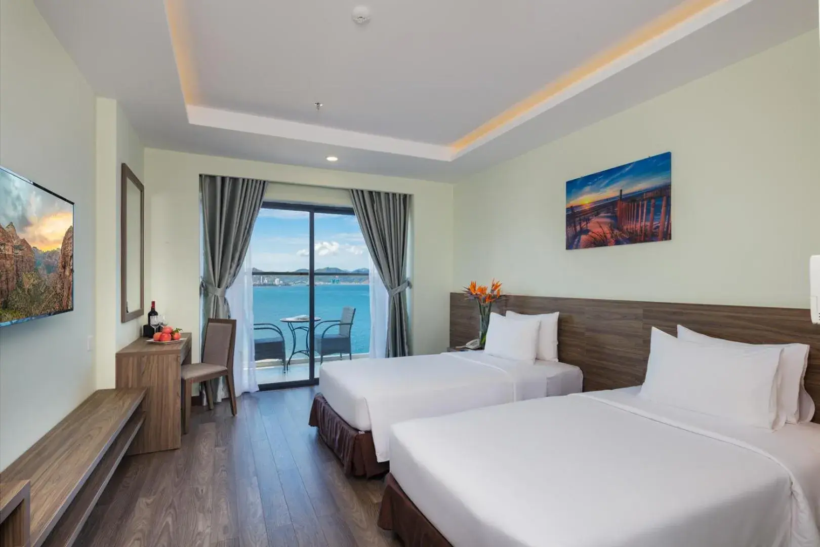 Premier Double or Twin Room with Balcony and Sea View in Xavia Hotel Premier Double or Twin Room with Balcony and Sea View in Xavia Hotel