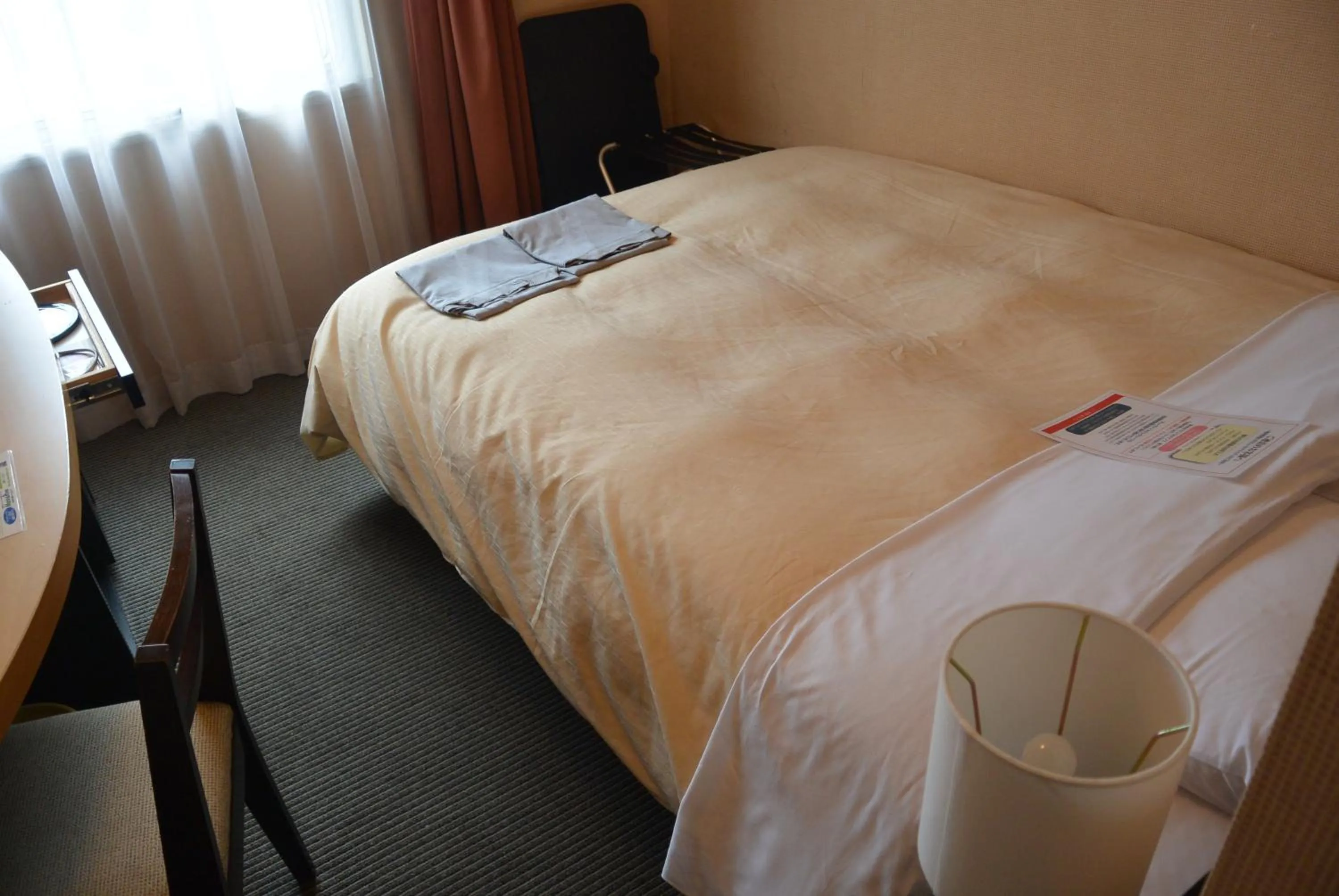 Bed in Hotel Crown Hills Kushiro