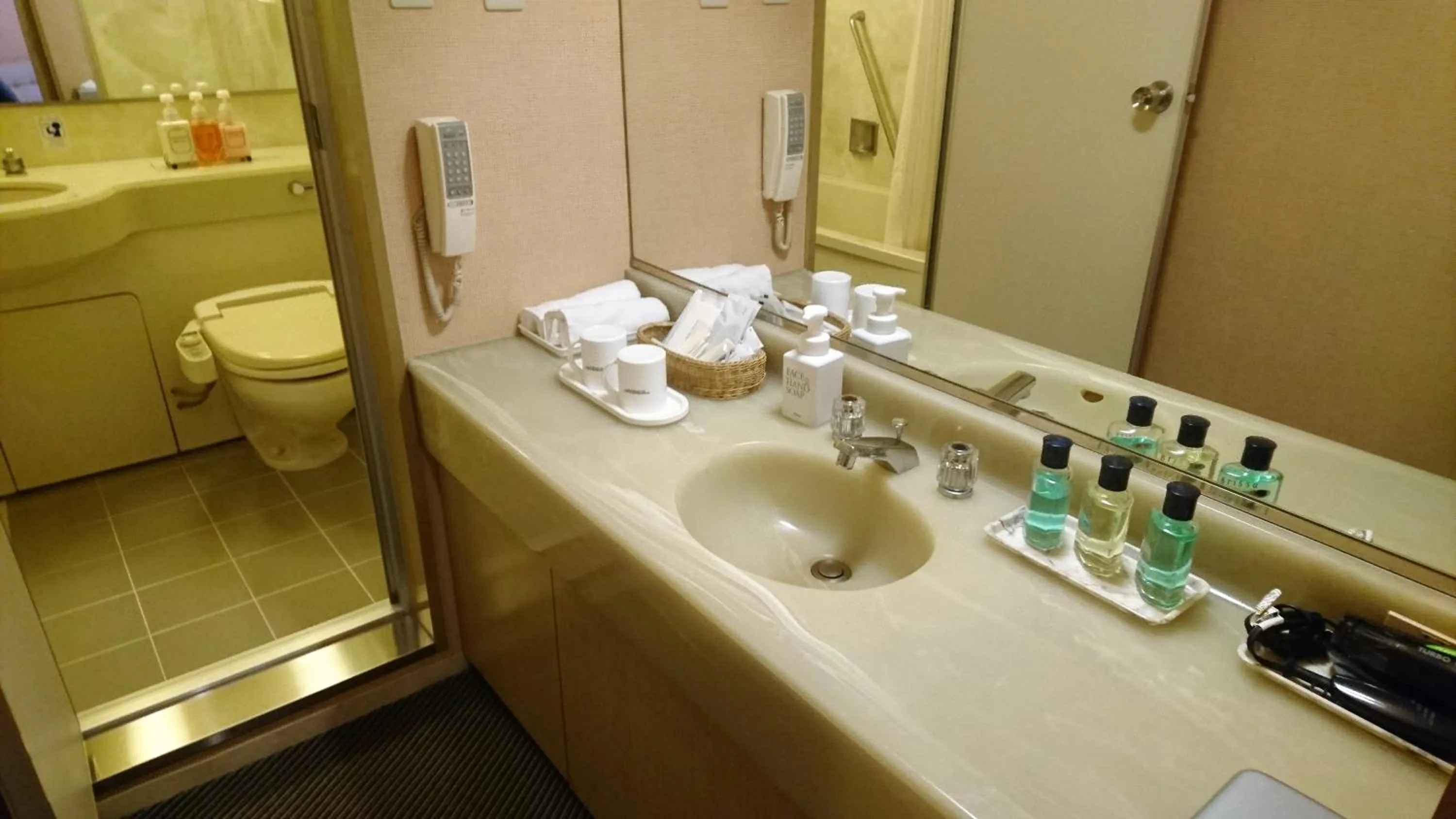 Bathroom in Hotel Crown Hills Kushiro