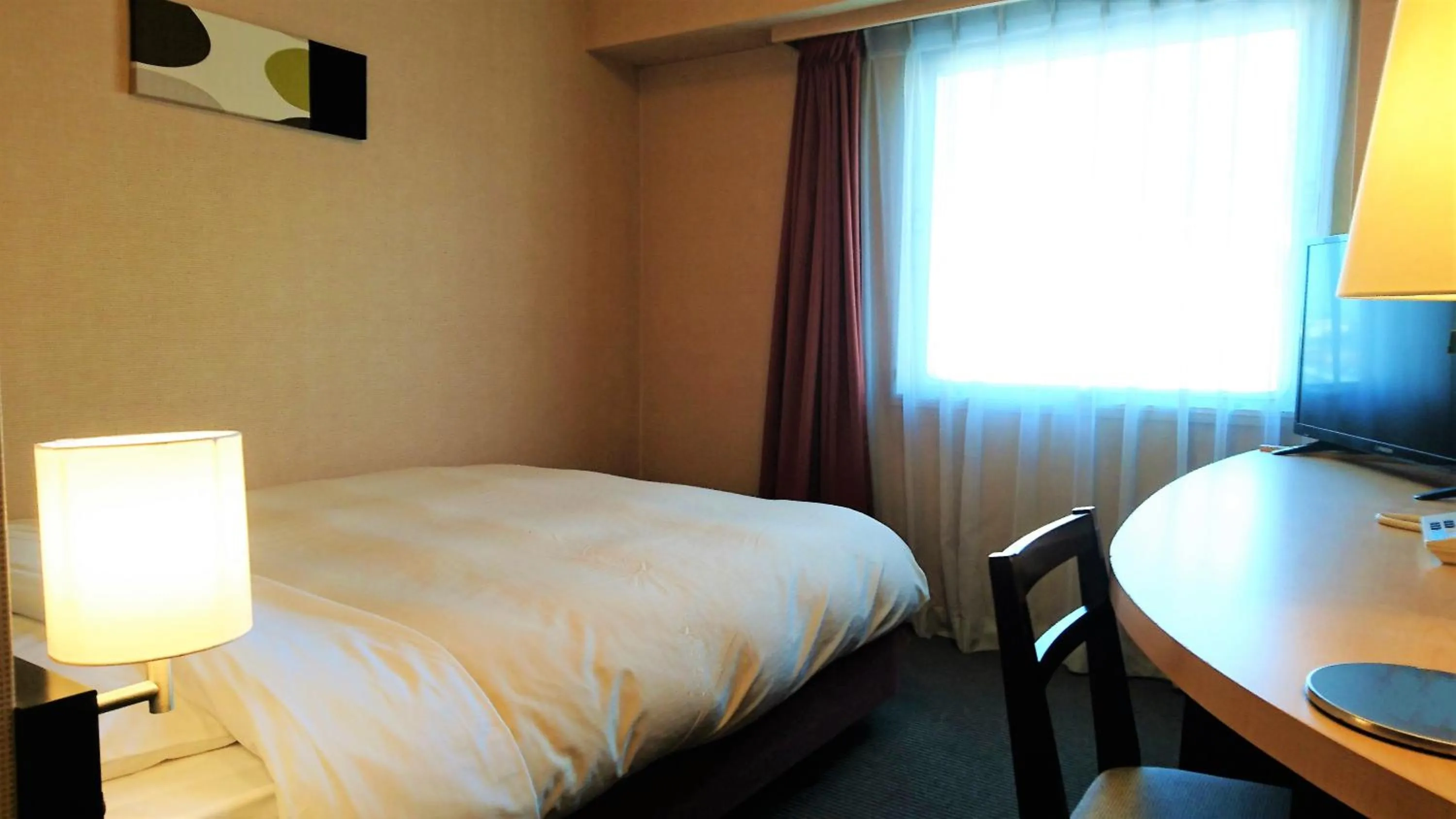 Bed in Hotel Crown Hills Kushiro