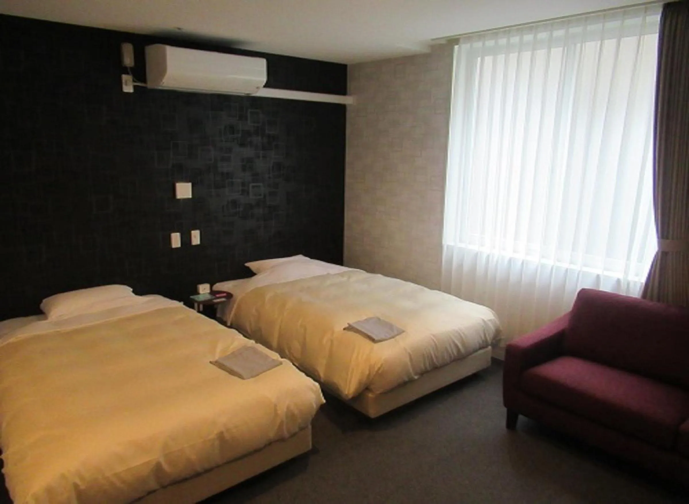 Photo of the whole room, Bed in Hotel Crown Hills Kushiro
