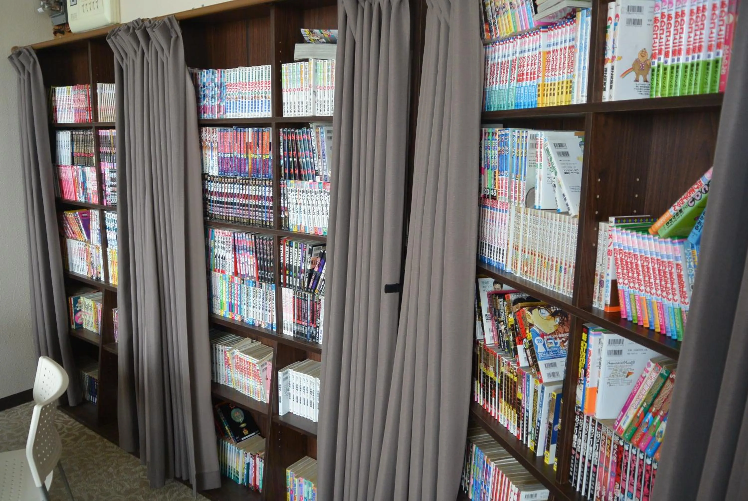 Library in Hotel Crown Hills Kushiro