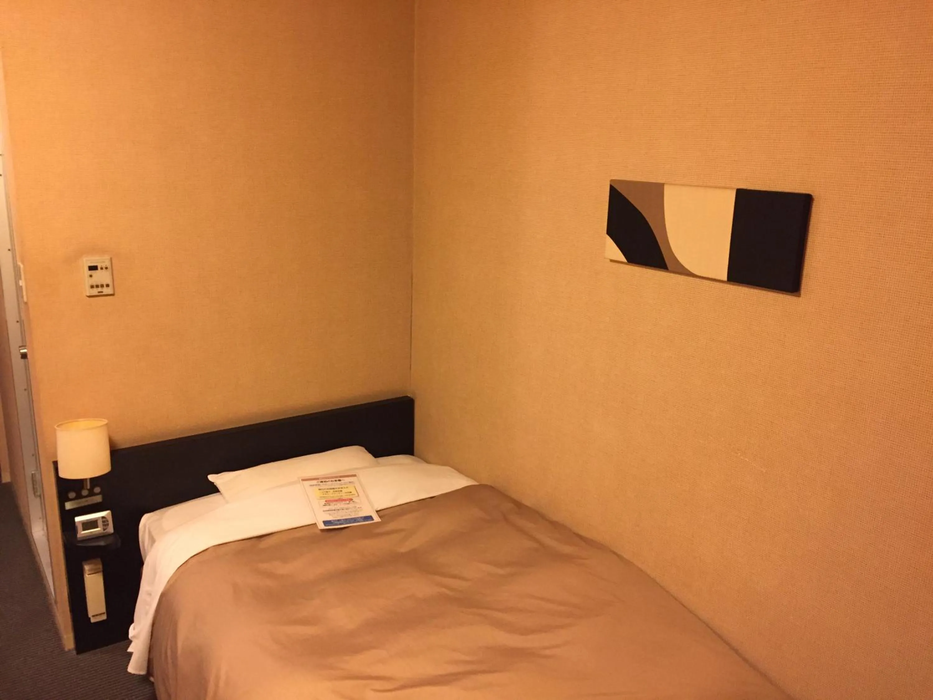 Bed in Hotel Crown Hills Kushiro