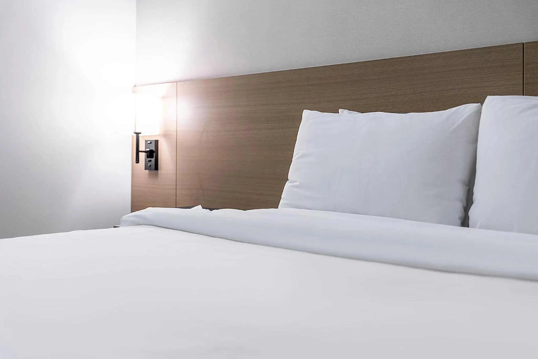 Bed in Wonju Citi Hotel