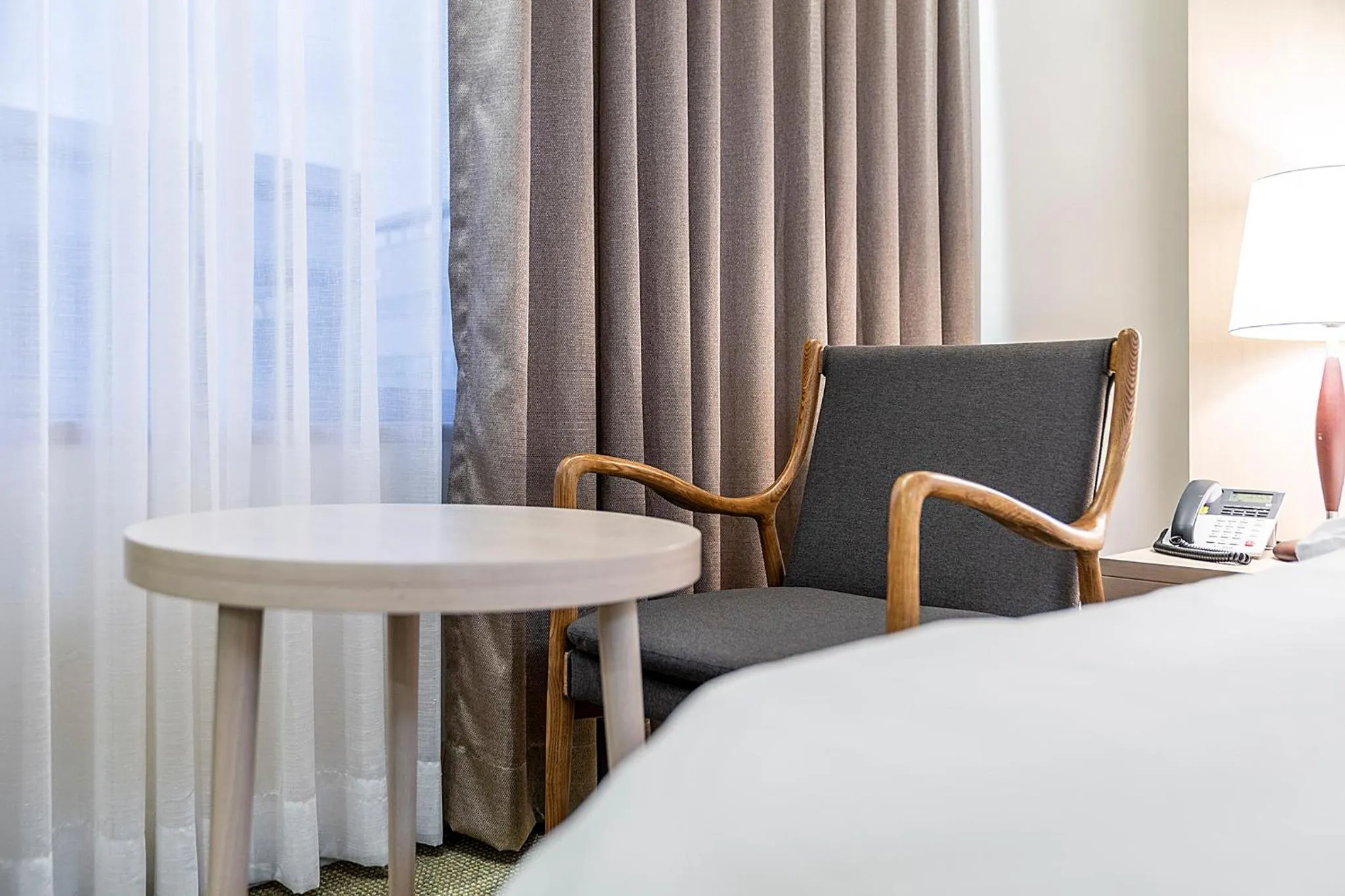 Bed in Wonju Citi Hotel