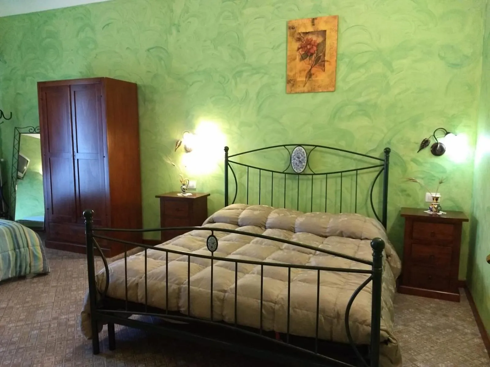 Photo of the whole room, Bed in Palazzo Aprile