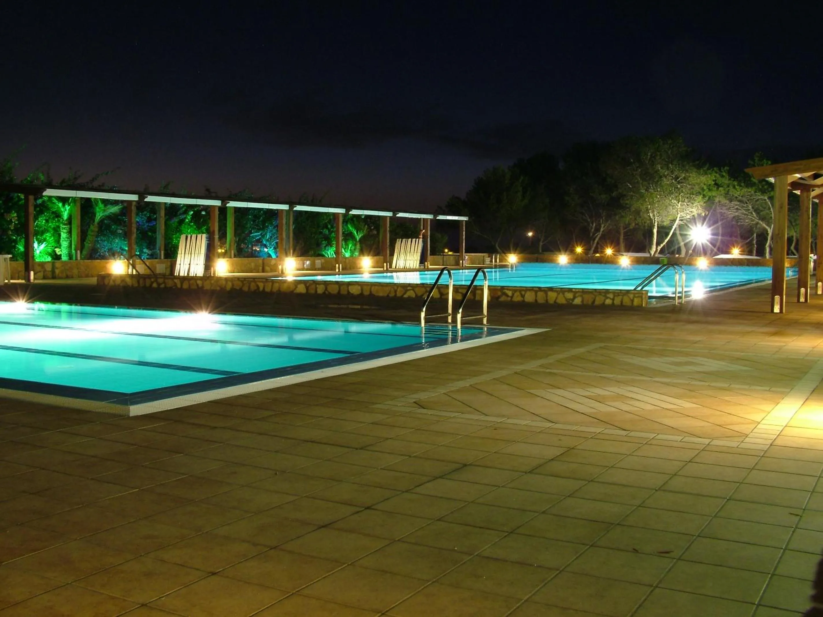 Pool view in Camping Village La Pineta