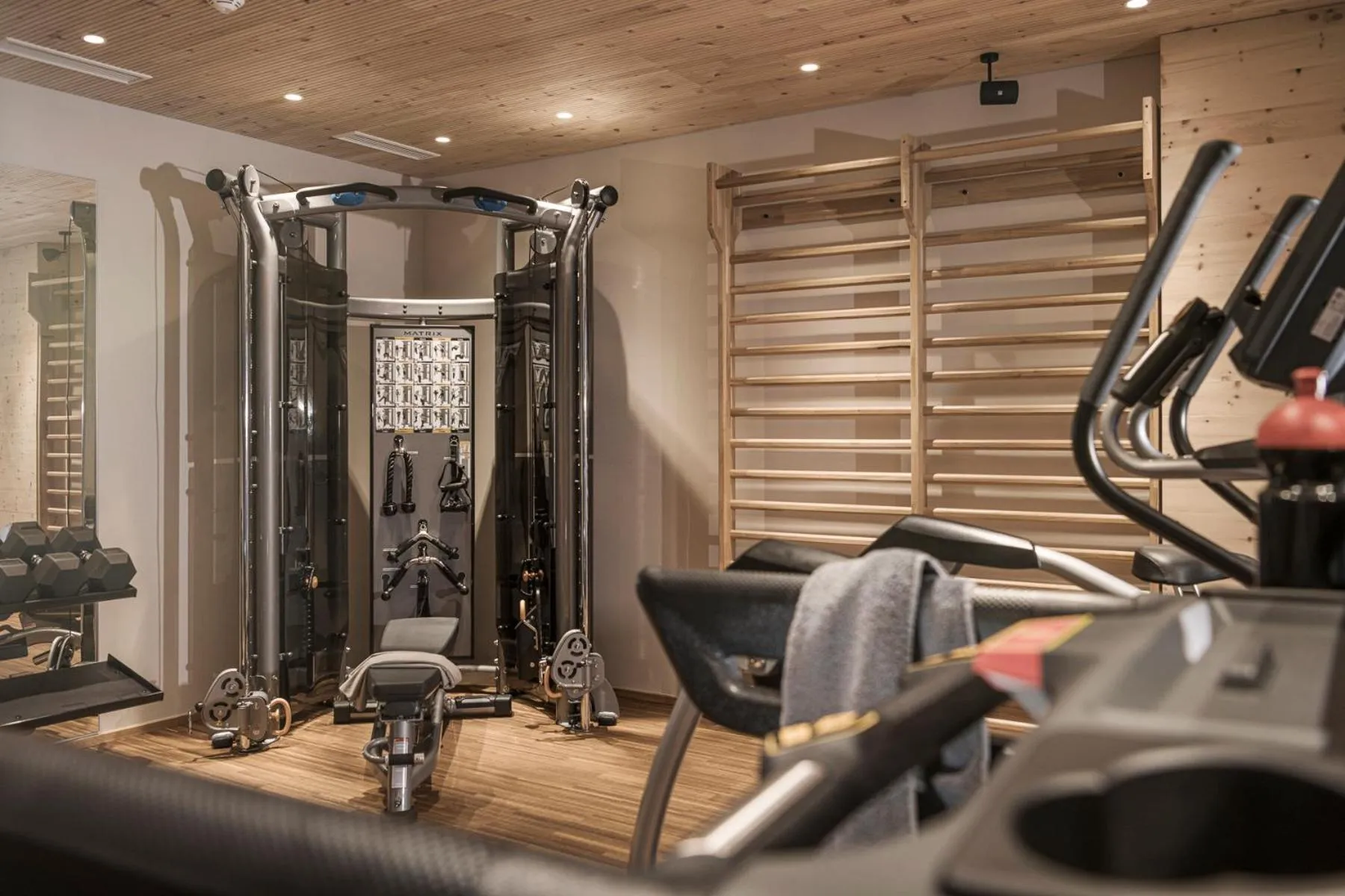 Fitness centre/facilities in Hotel Lenz