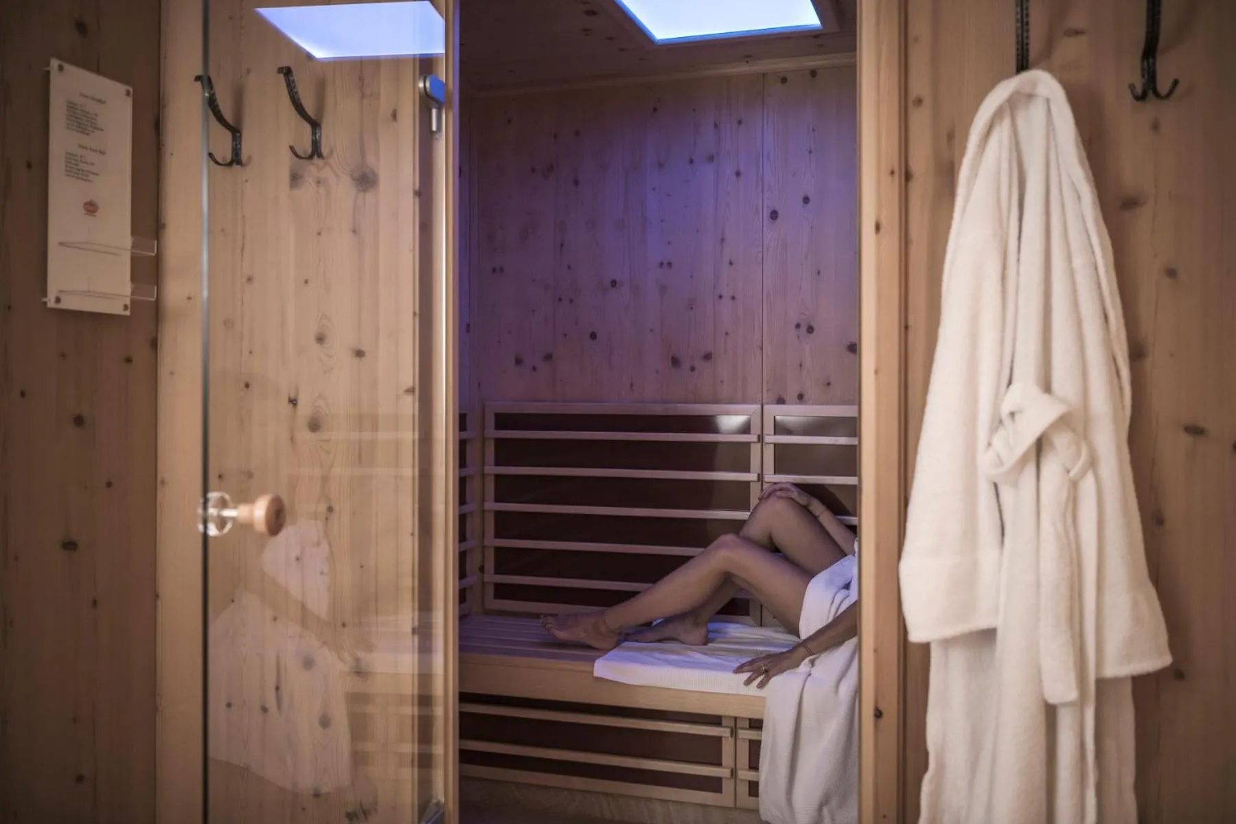 Sauna in Hotel Lenz
