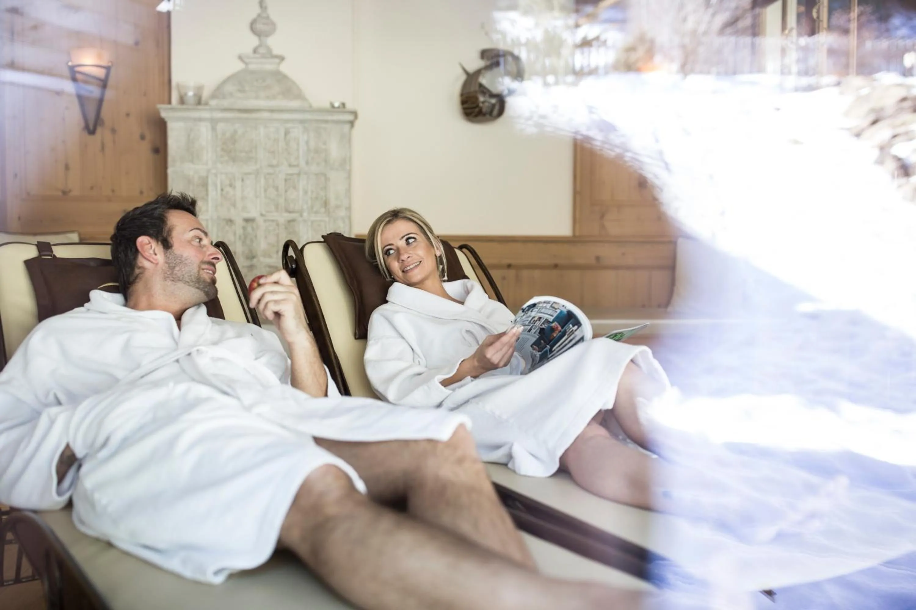 Spa and wellness centre/facilities in Hotel Lenz