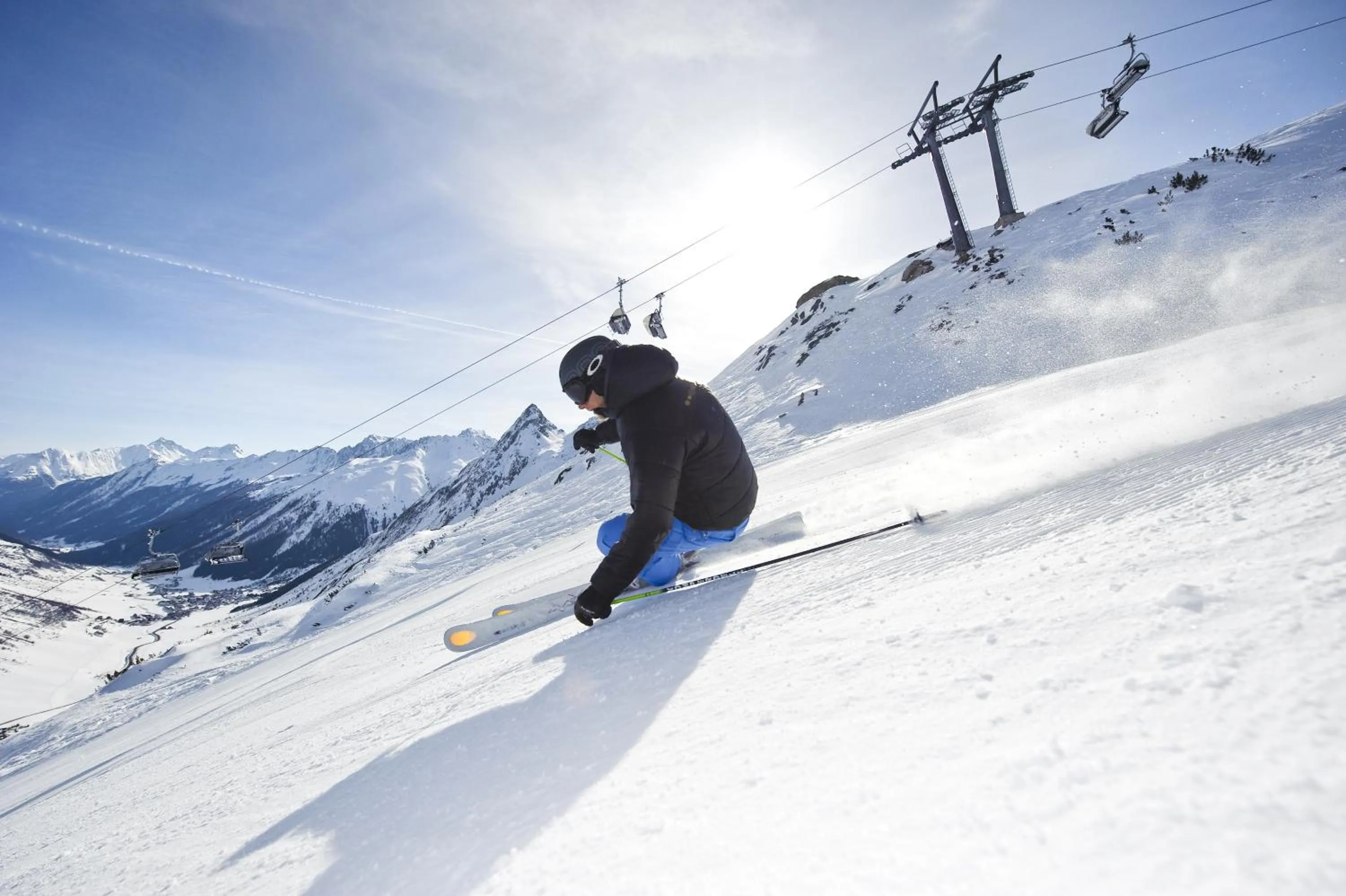 Skiing in Hotel Lenz