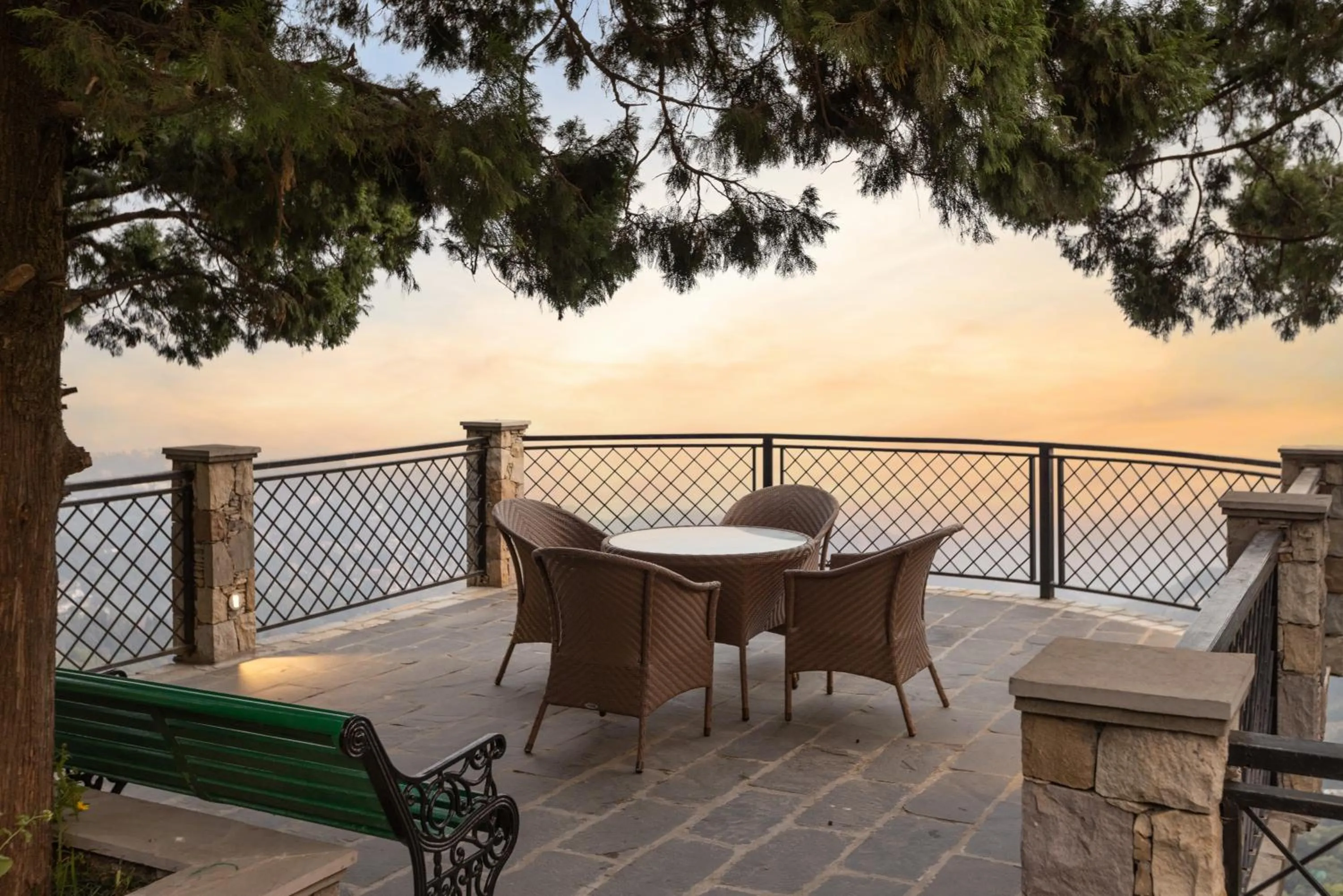 View (from property/room) in WelcomHeritage Kasmanda Palace