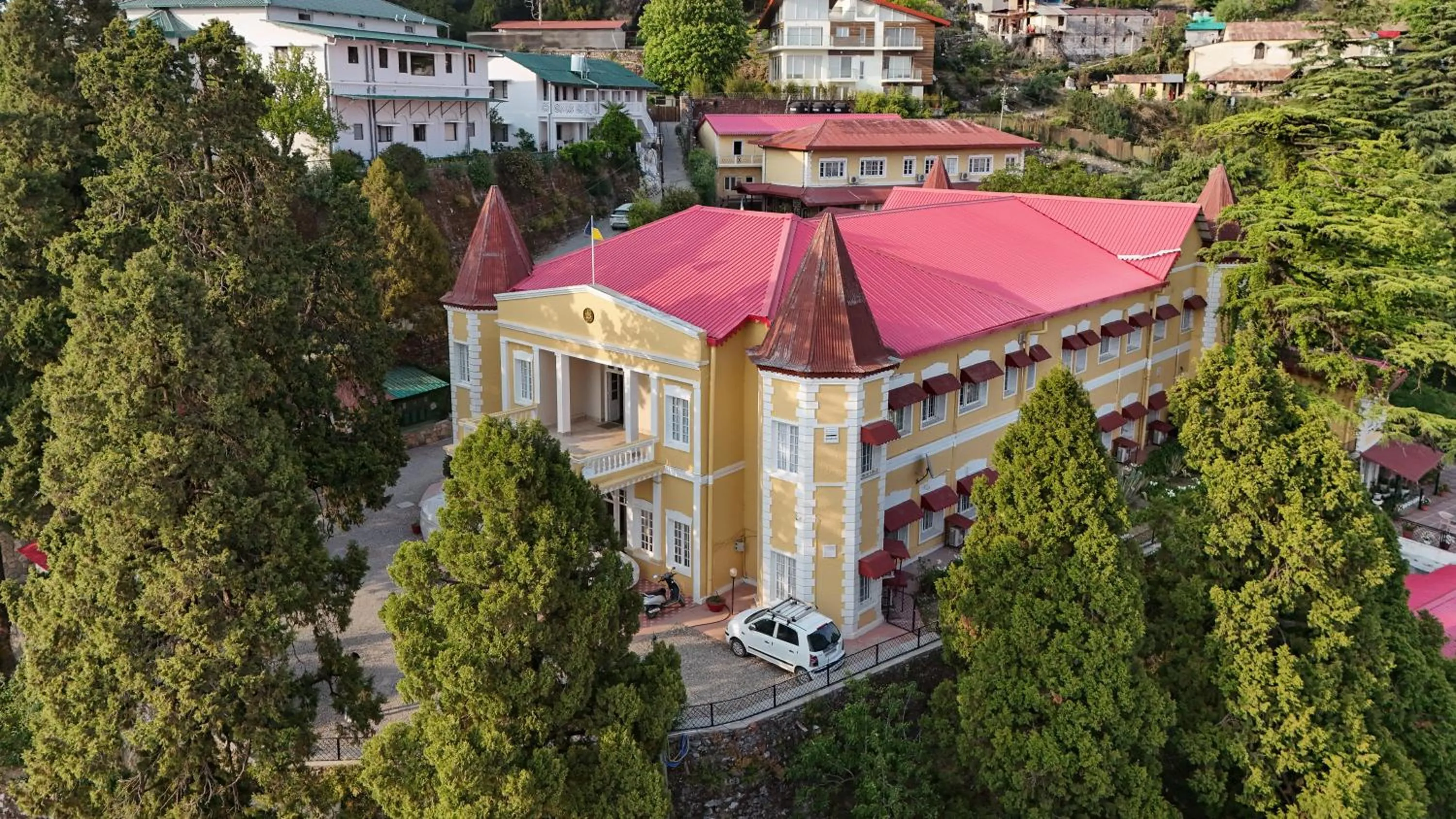 Property building in WelcomHeritage Kasmanda Palace