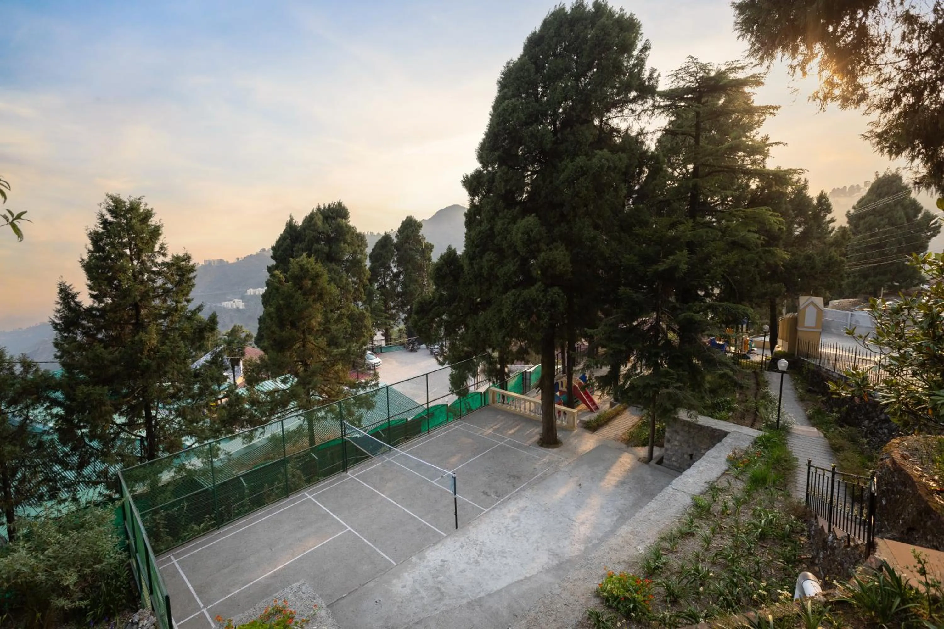 Children play ground in WelcomHeritage Kasmanda Palace