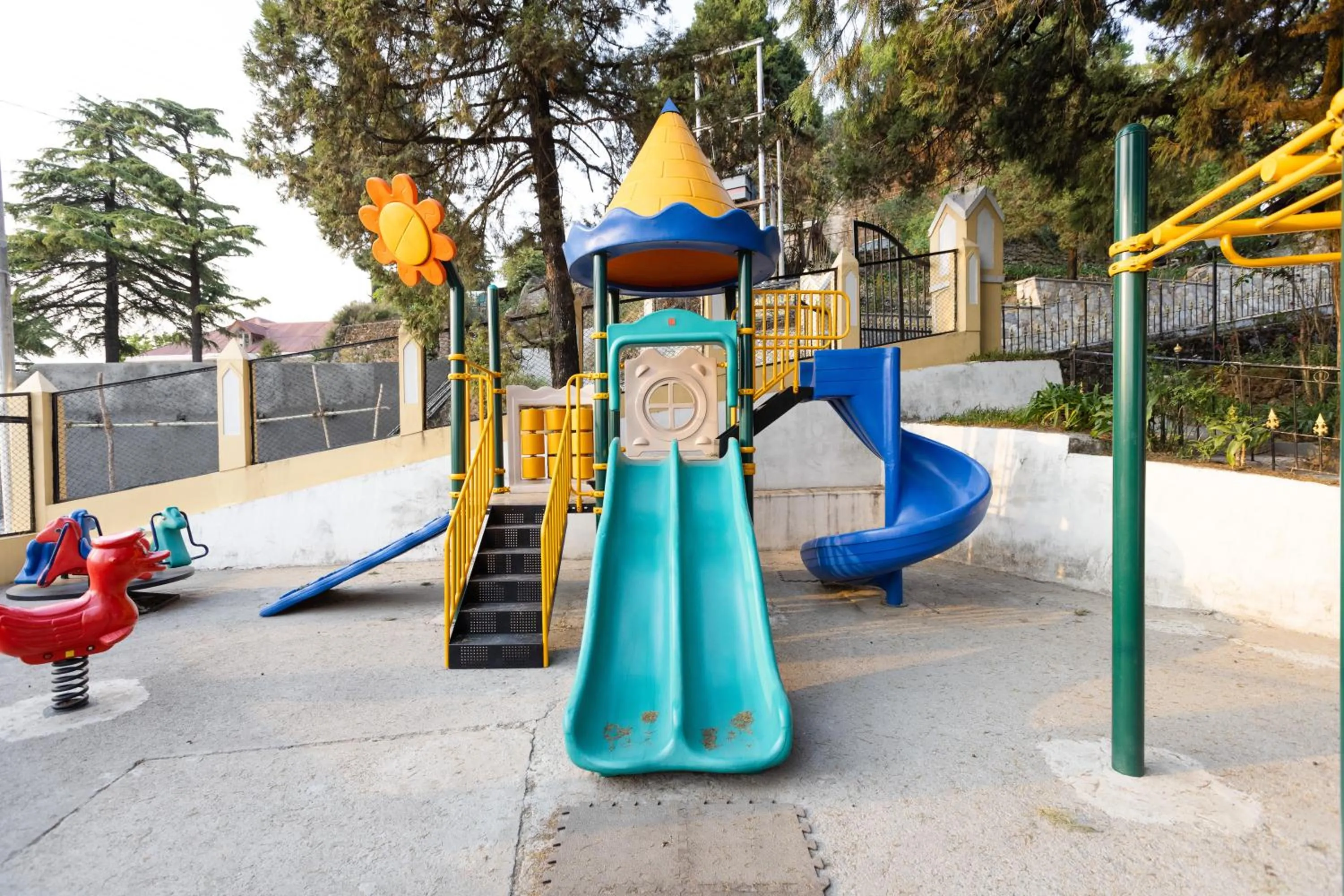 Children play ground in WelcomHeritage Kasmanda Palace