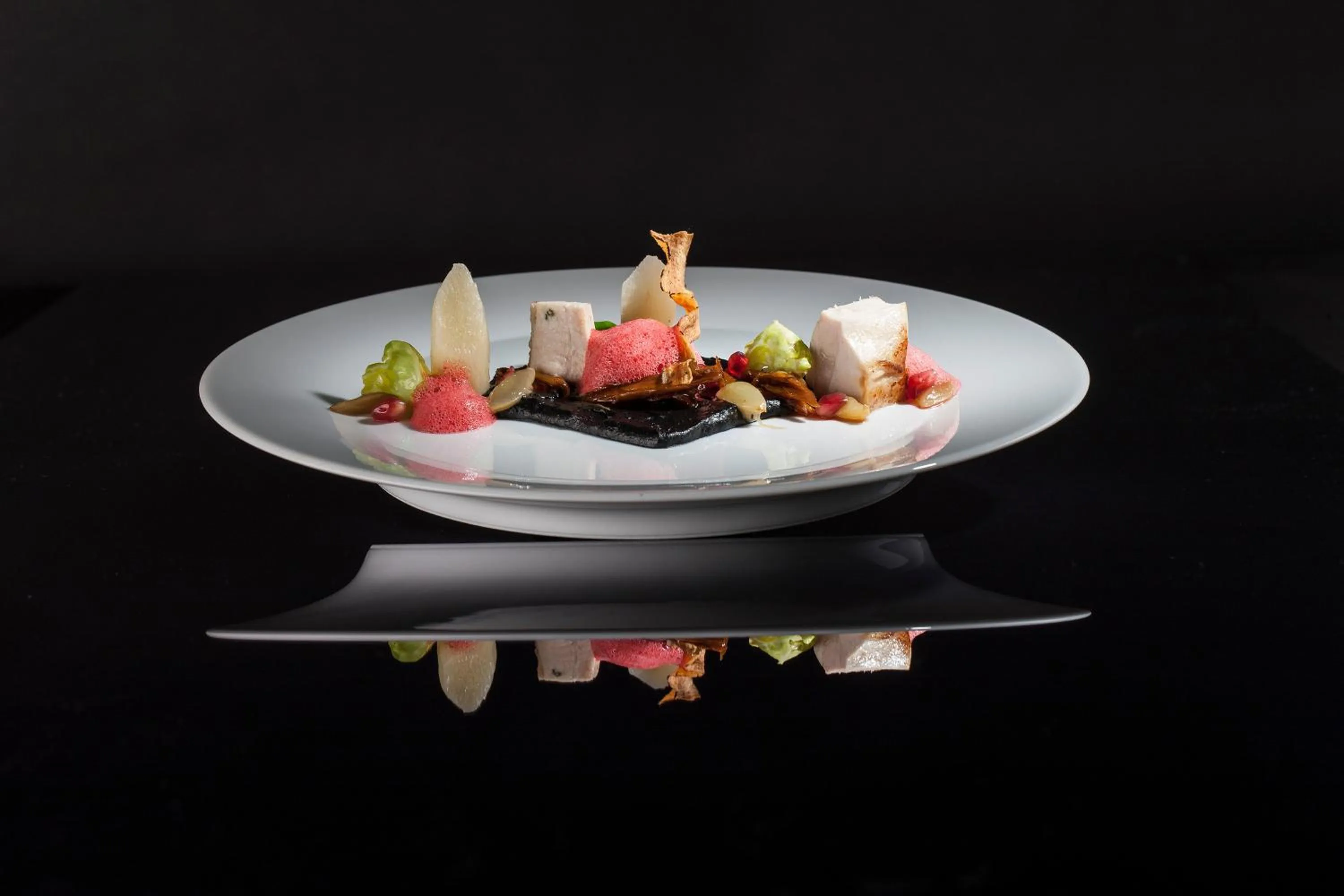 Food close-up in Relais & Châteaux IN LAIN Hotel Cadonau