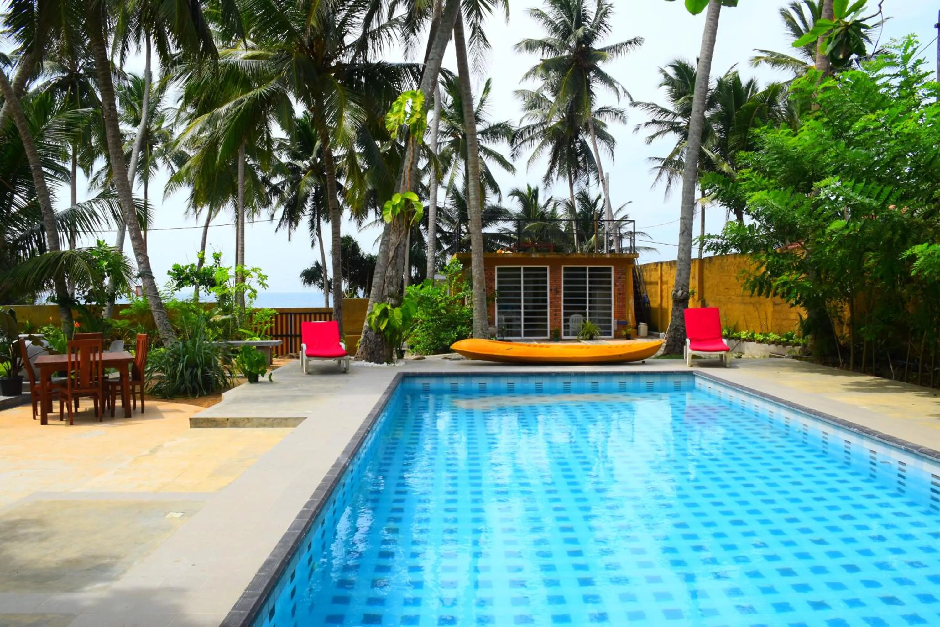Pool view in Ocean Caves, Balapitiya