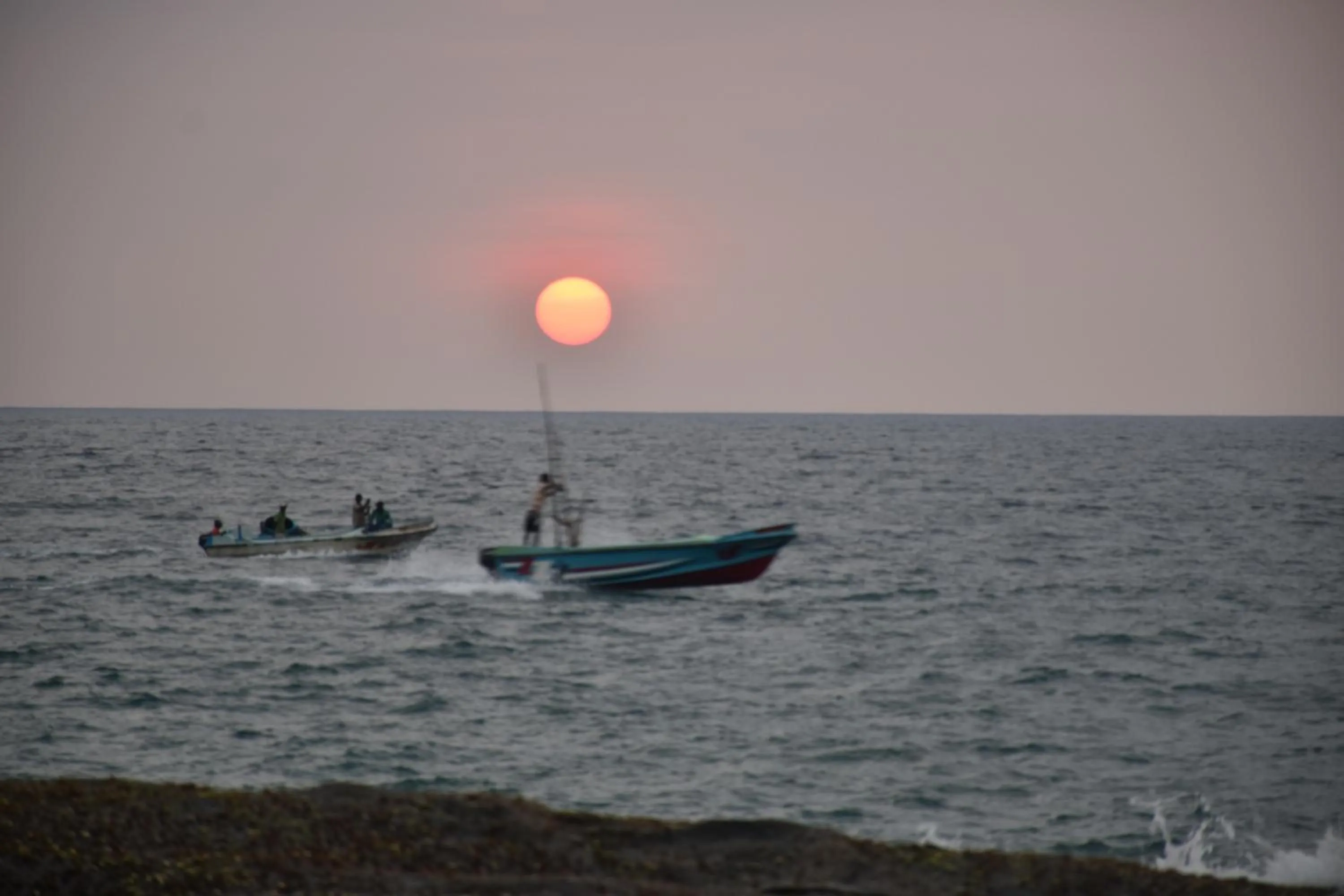 Beach in Ocean Caves, Balapitiya