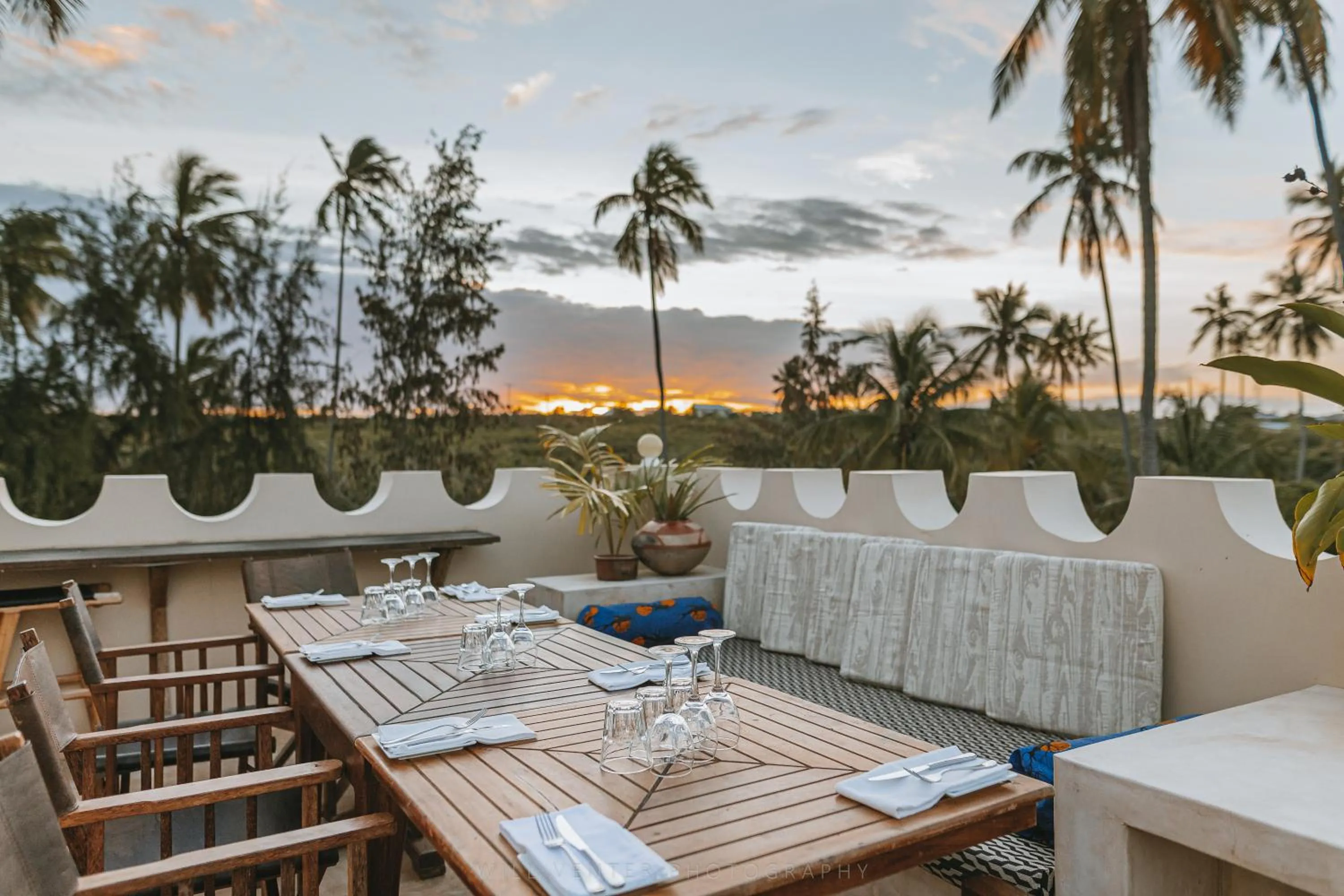 Restaurant/places to eat in Zanziblue Boutique Villas