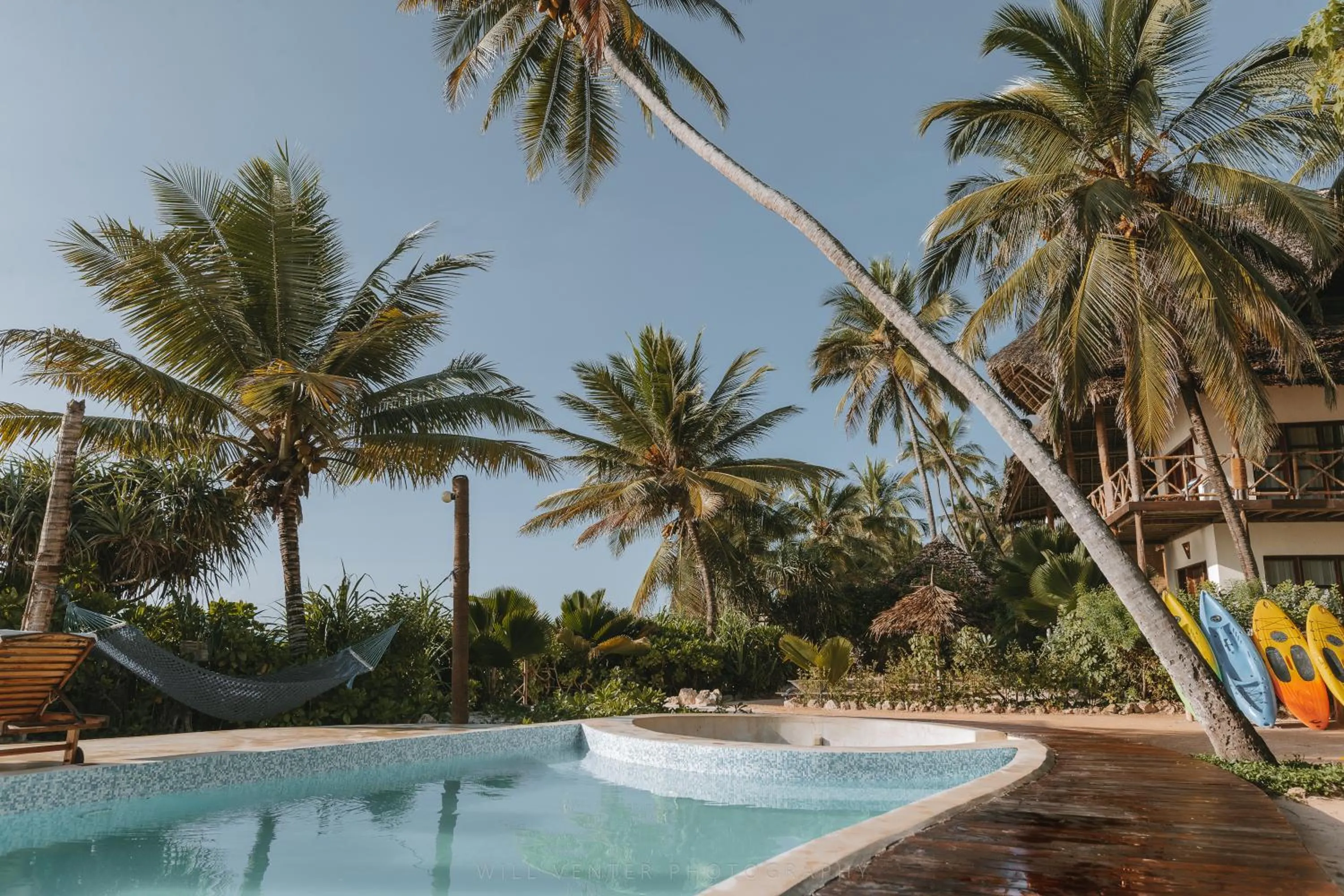 Swimming pool in Zanziblue Boutique Villas
