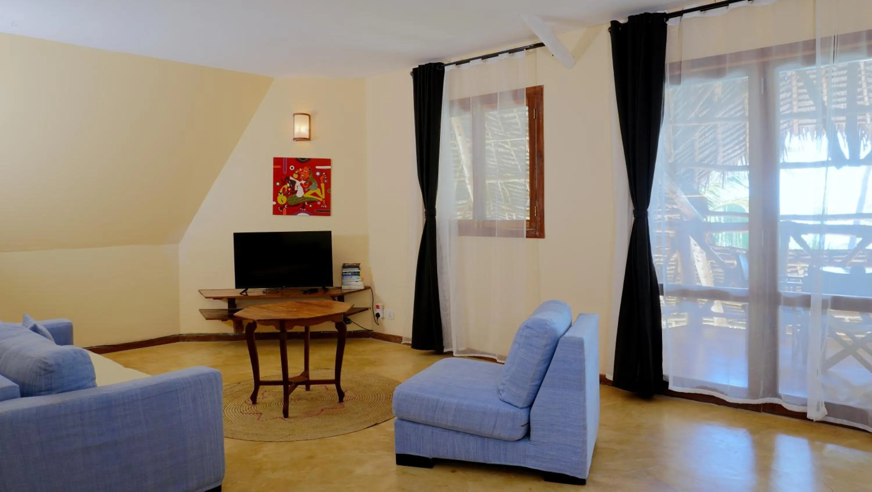 TV and multimedia in Zanziblue Boutique Villas