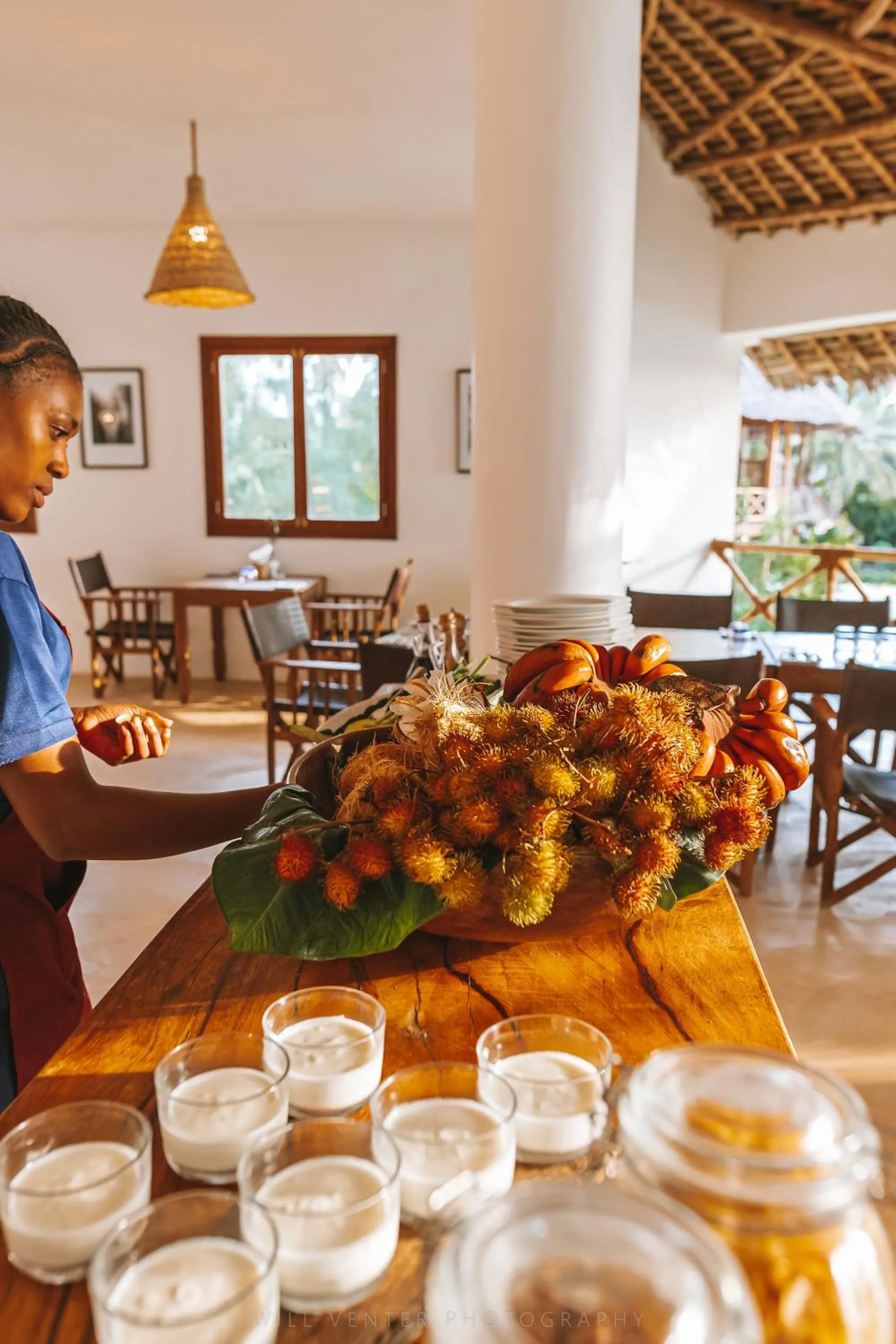 Food and drinks in Zanziblue Boutique Villas