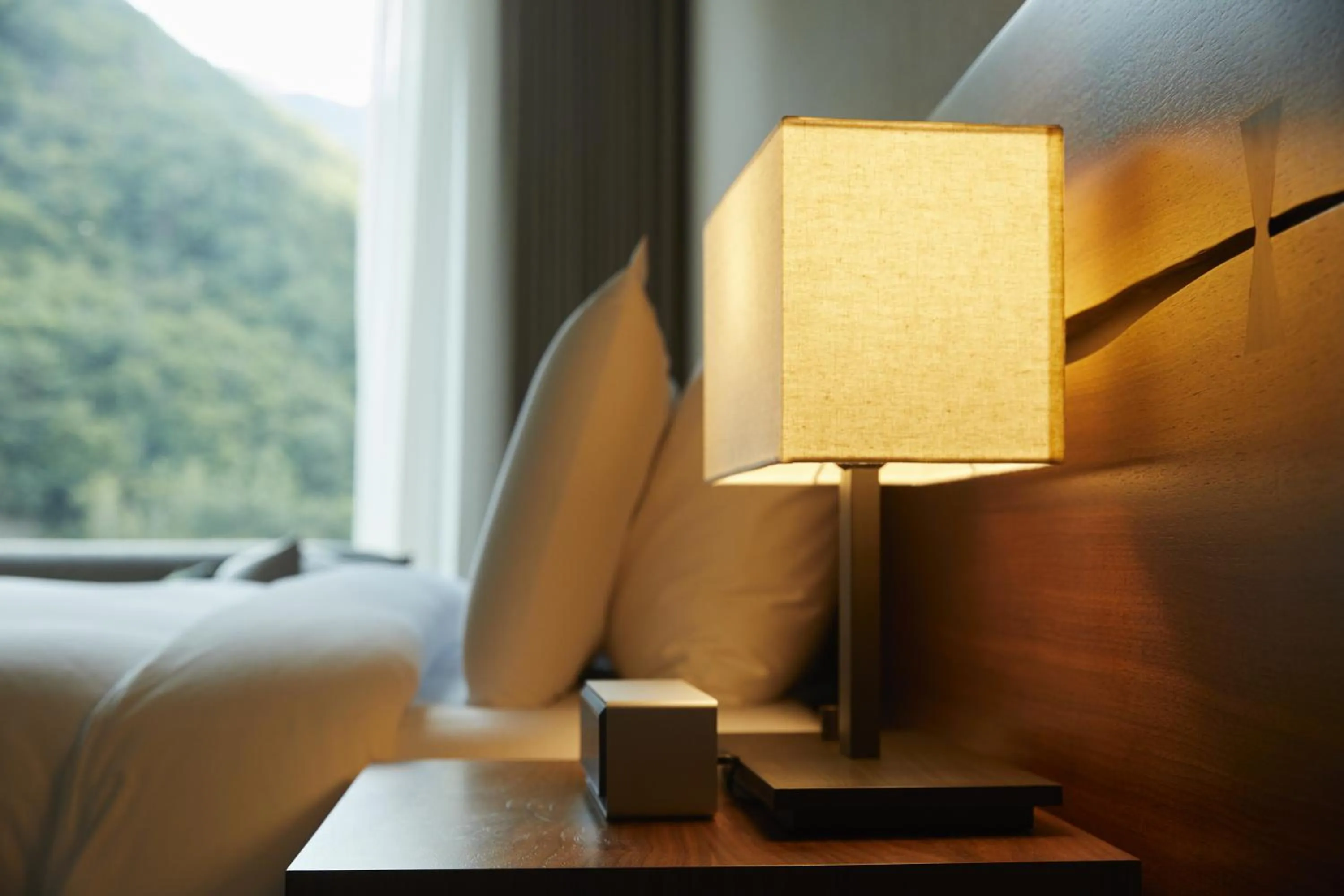 Bed in PARK ROCHE Resort & Wellness