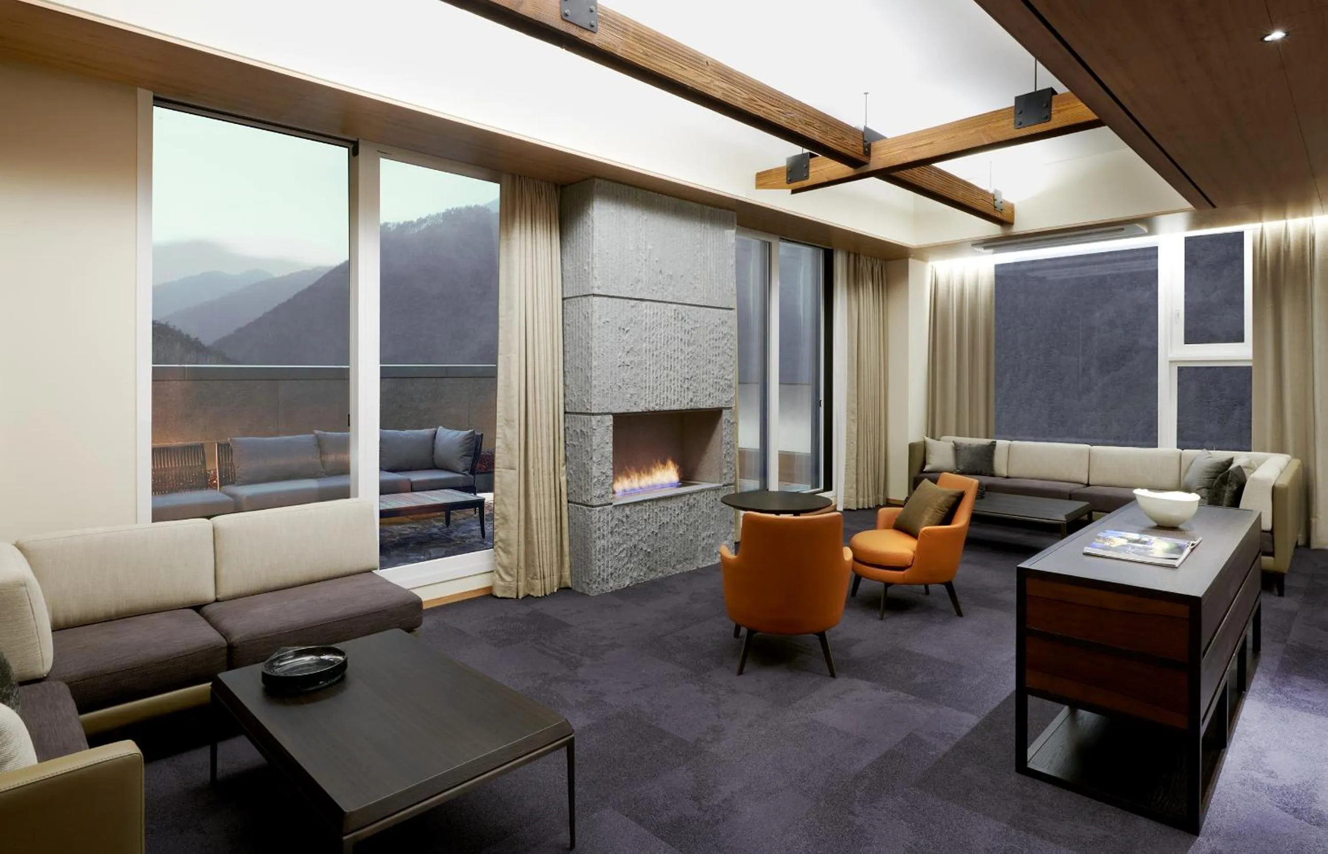 Lounge or bar in PARK ROCHE Resort & Wellness