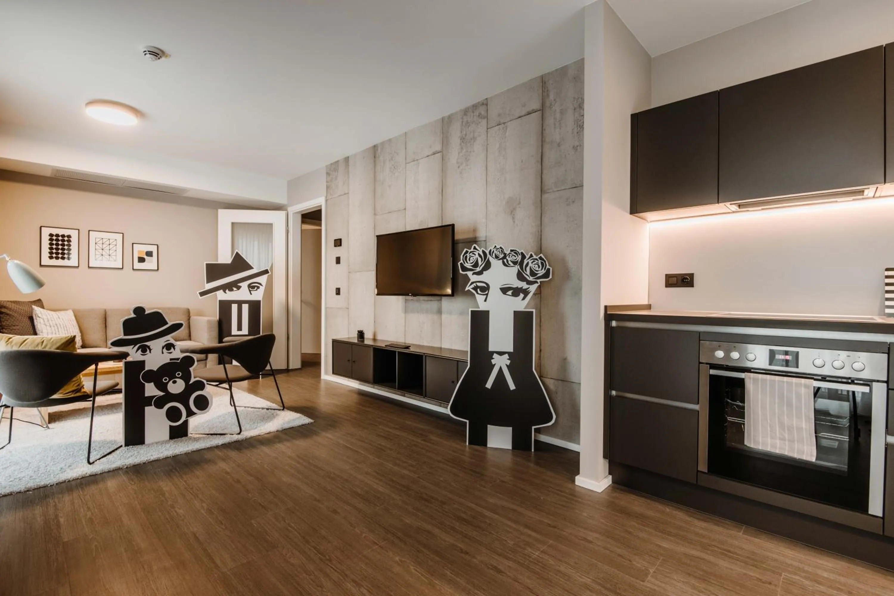 Kitchen or kitchenette in Timehouse Serviced Apartments