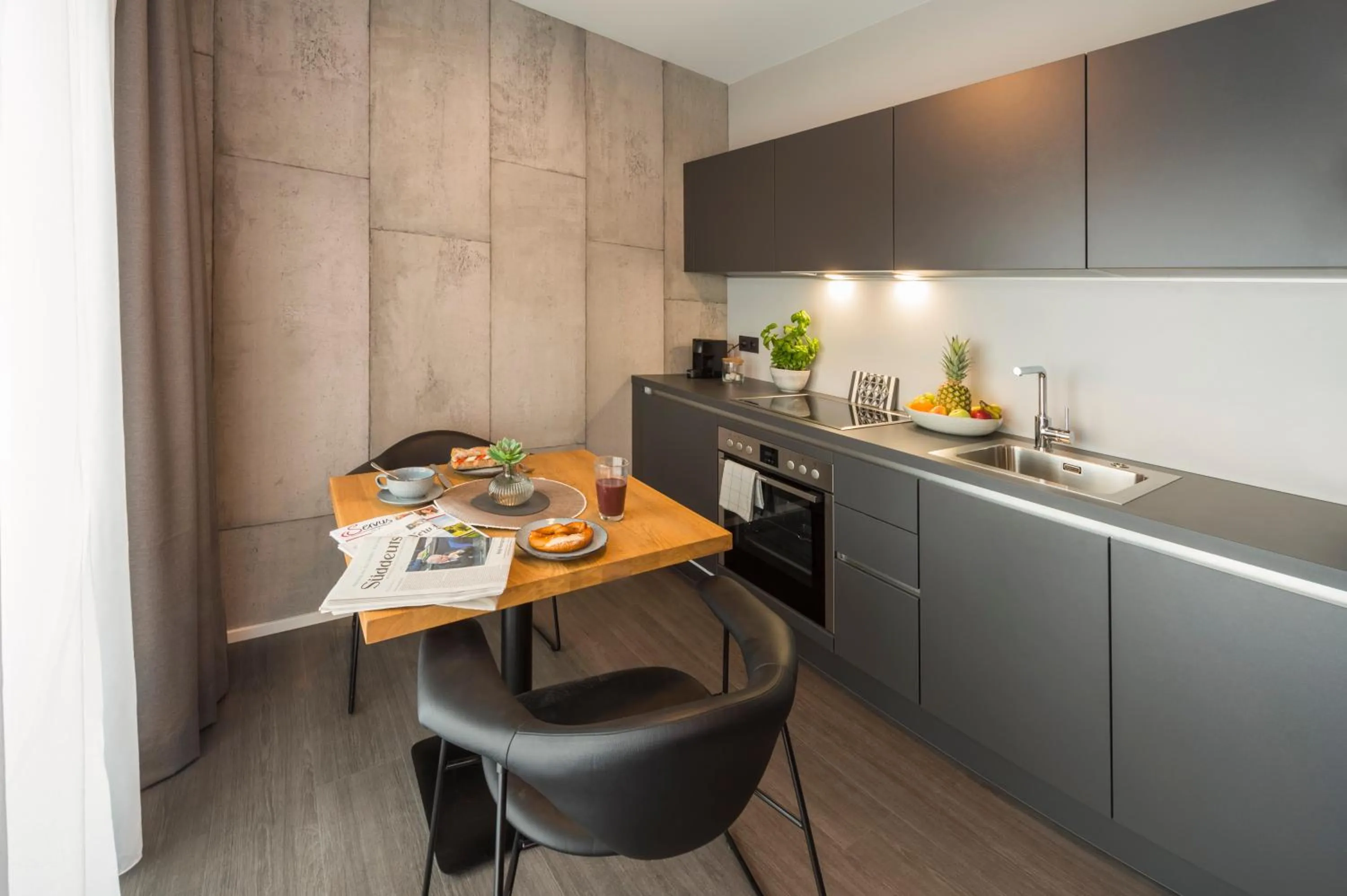 Dining area in Timehouse Serviced Apartments