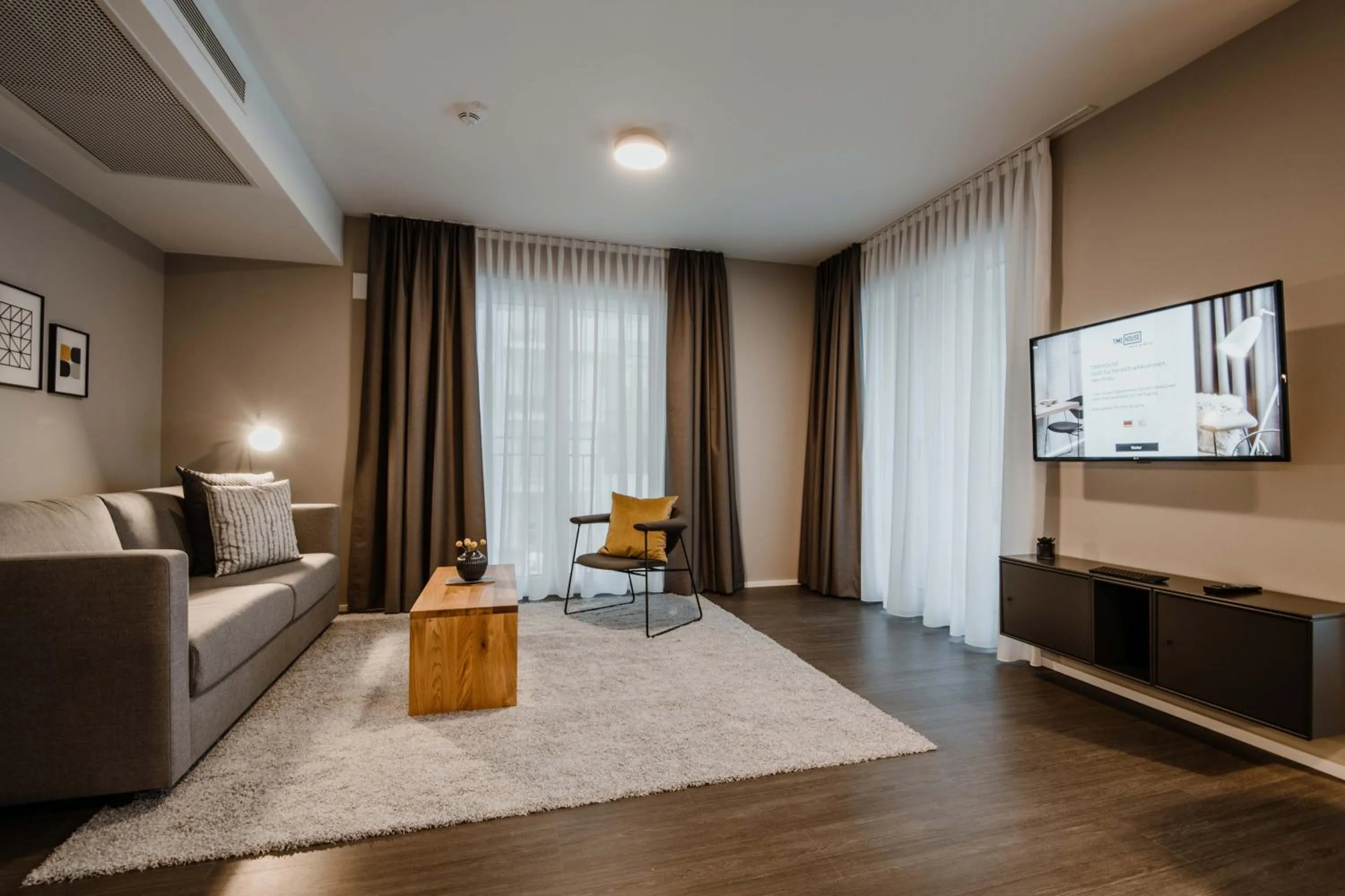 Living room in Timehouse Serviced Apartments