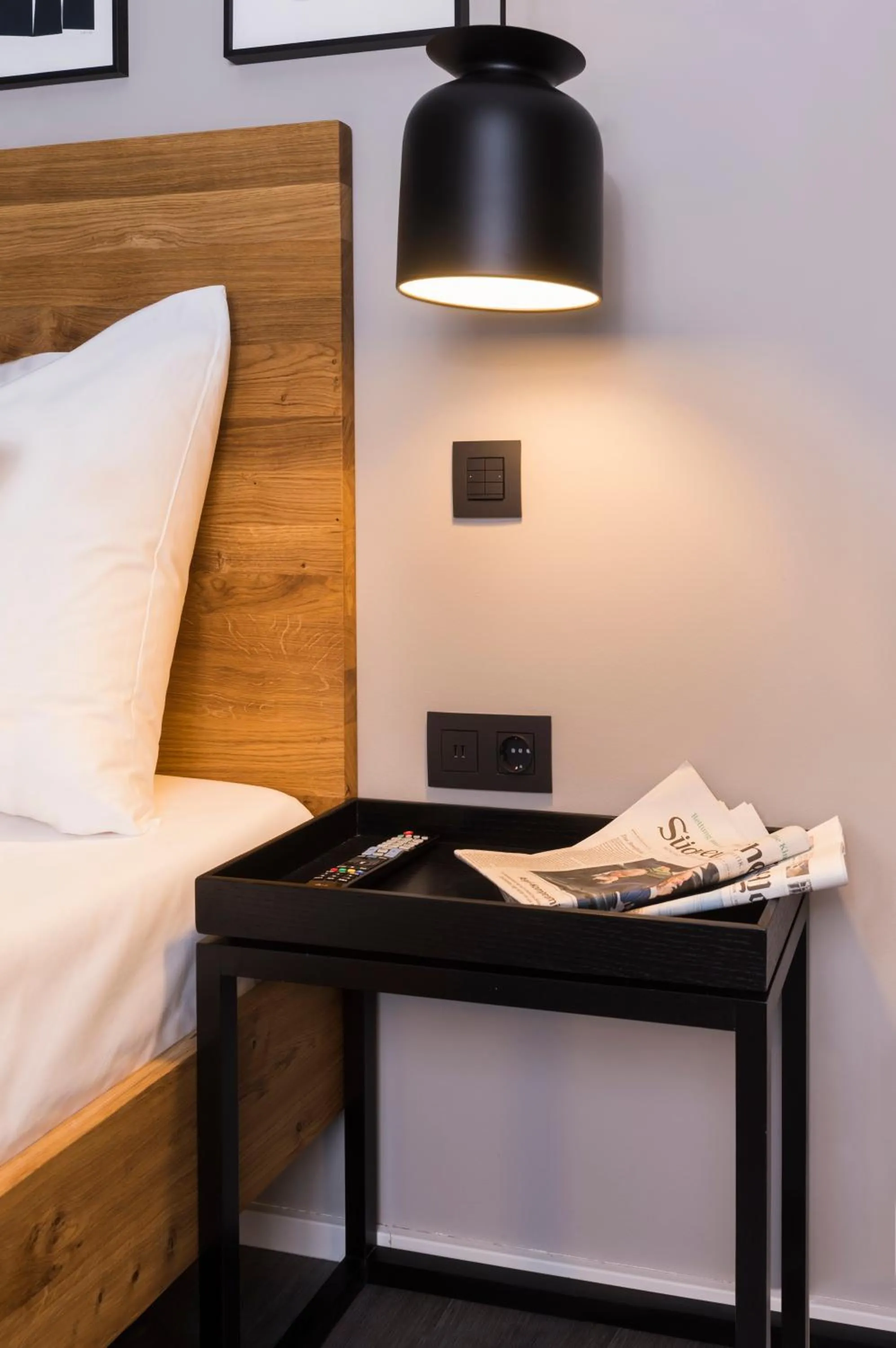 Decorative detail, Bed in Timehouse Serviced Apartments