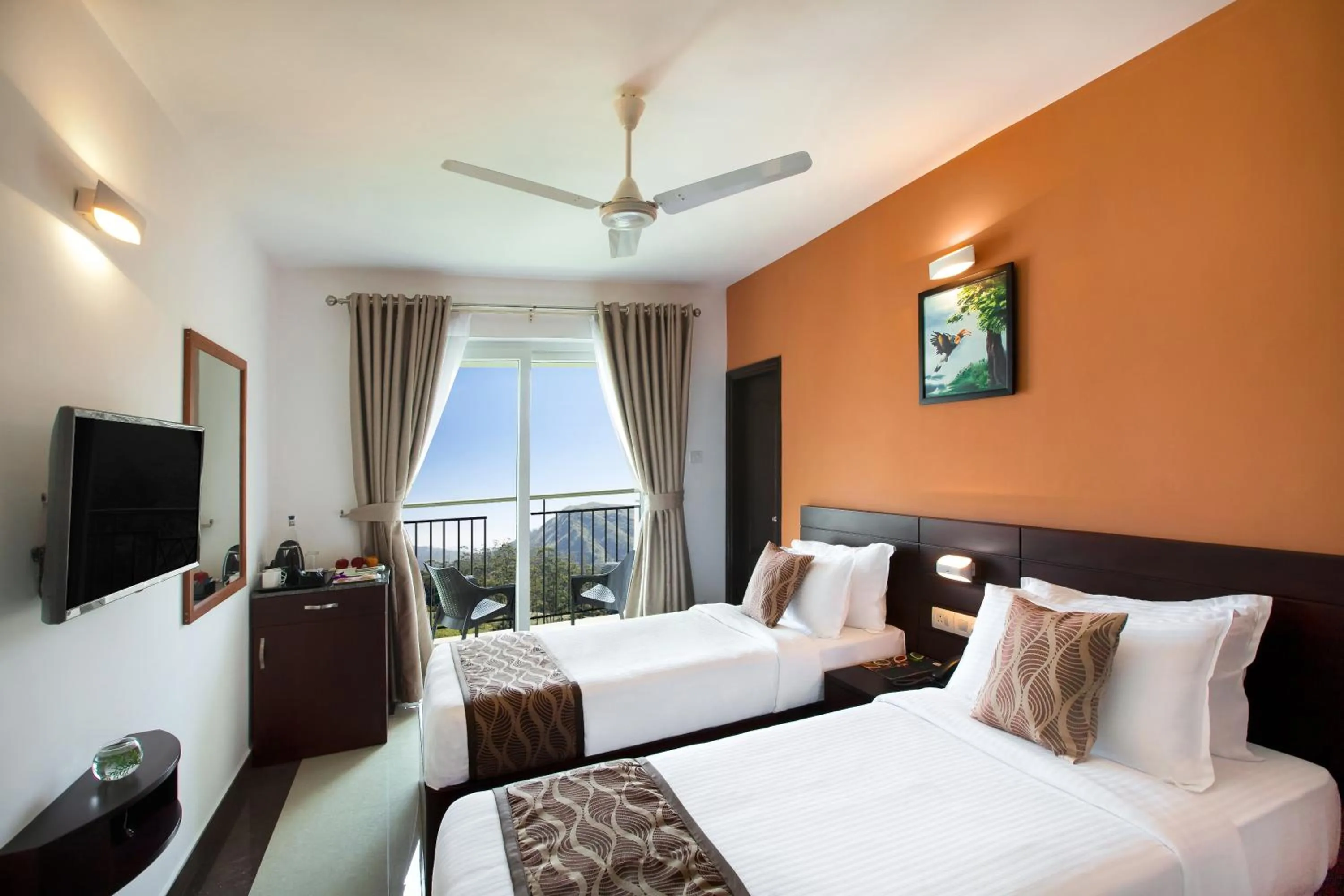 Bedroom, Bed in Sterling Thekkady