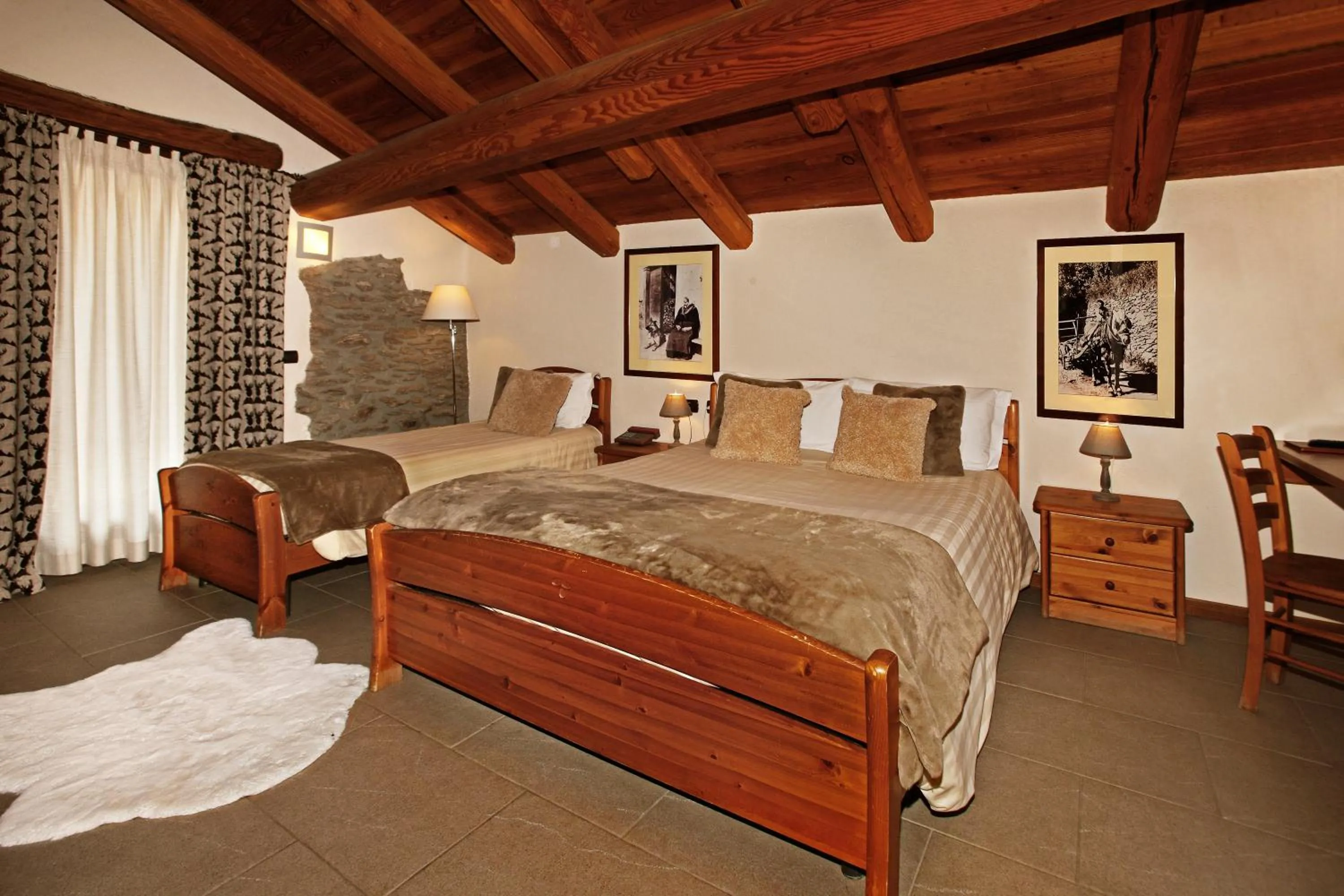 Bed in Chalet Faure