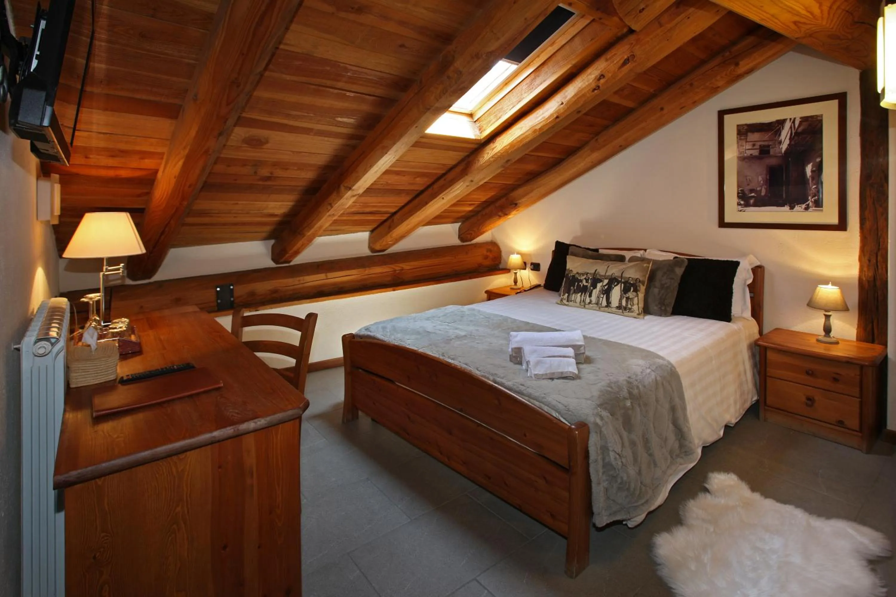 Bed in Chalet Faure