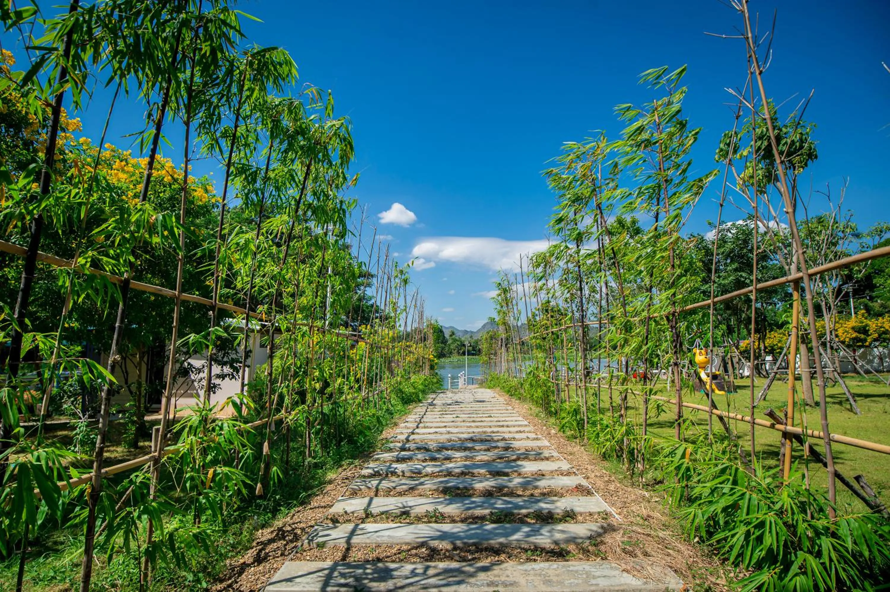 Property building in Golden Dragon Kanchanaburi