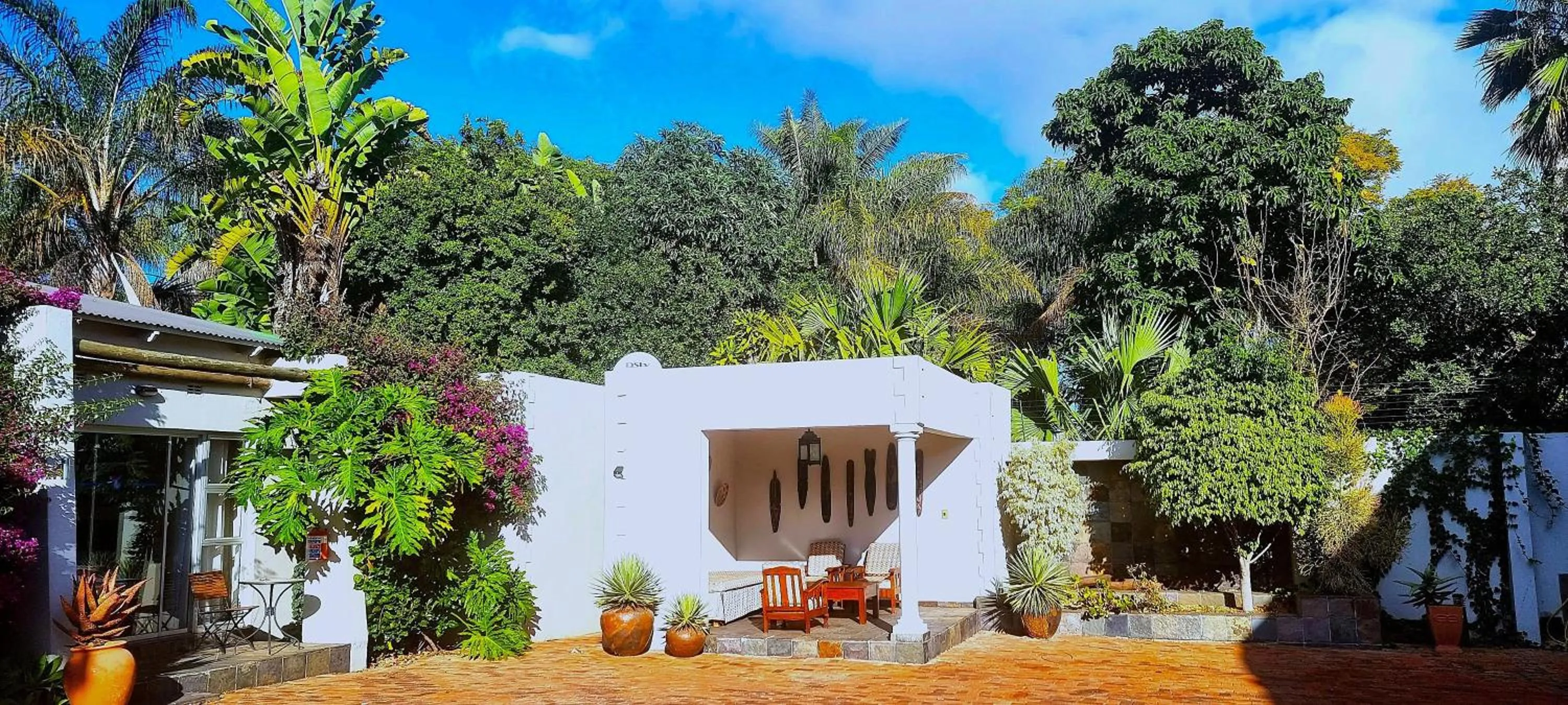 Property building in African Roots Guest House