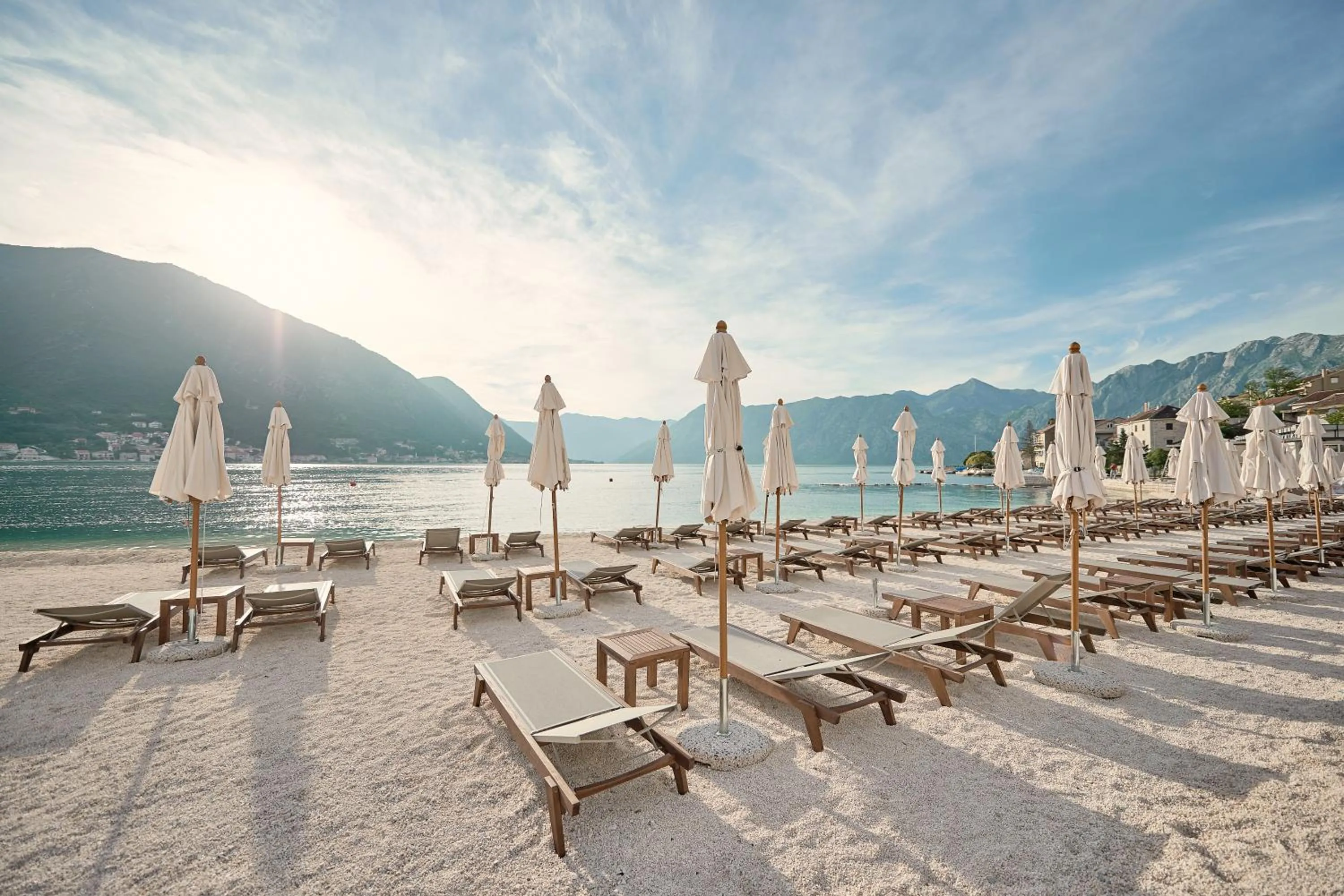 Beach in HUMA Kotor Bay Hotel and Villas