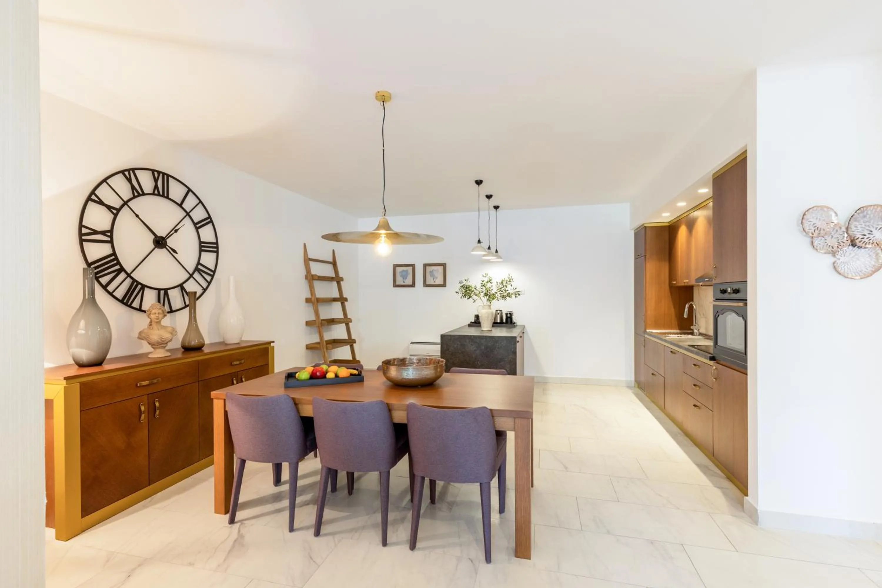 Kitchen or kitchenette in HUMA Kotor Bay Hotel and Villas