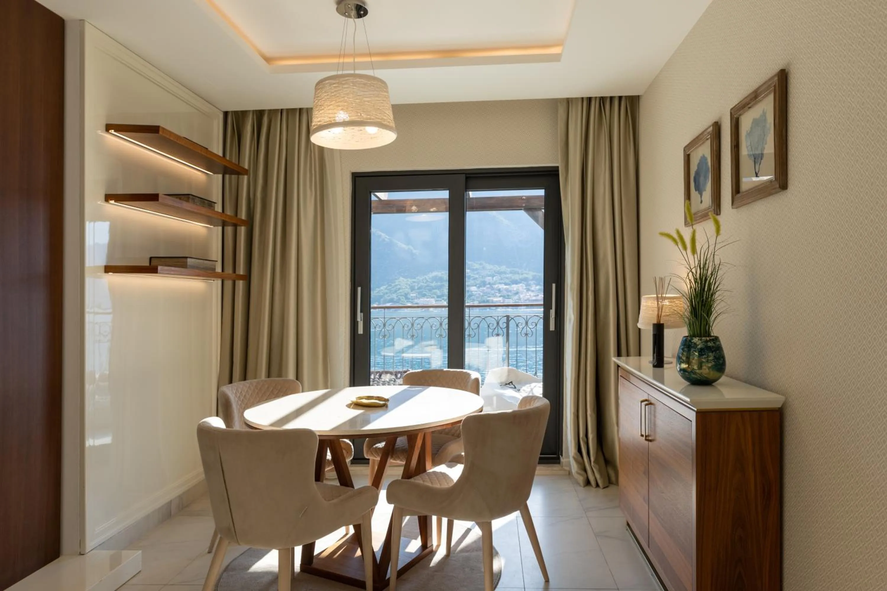 Dining area in HUMA Kotor Bay Hotel and Villas