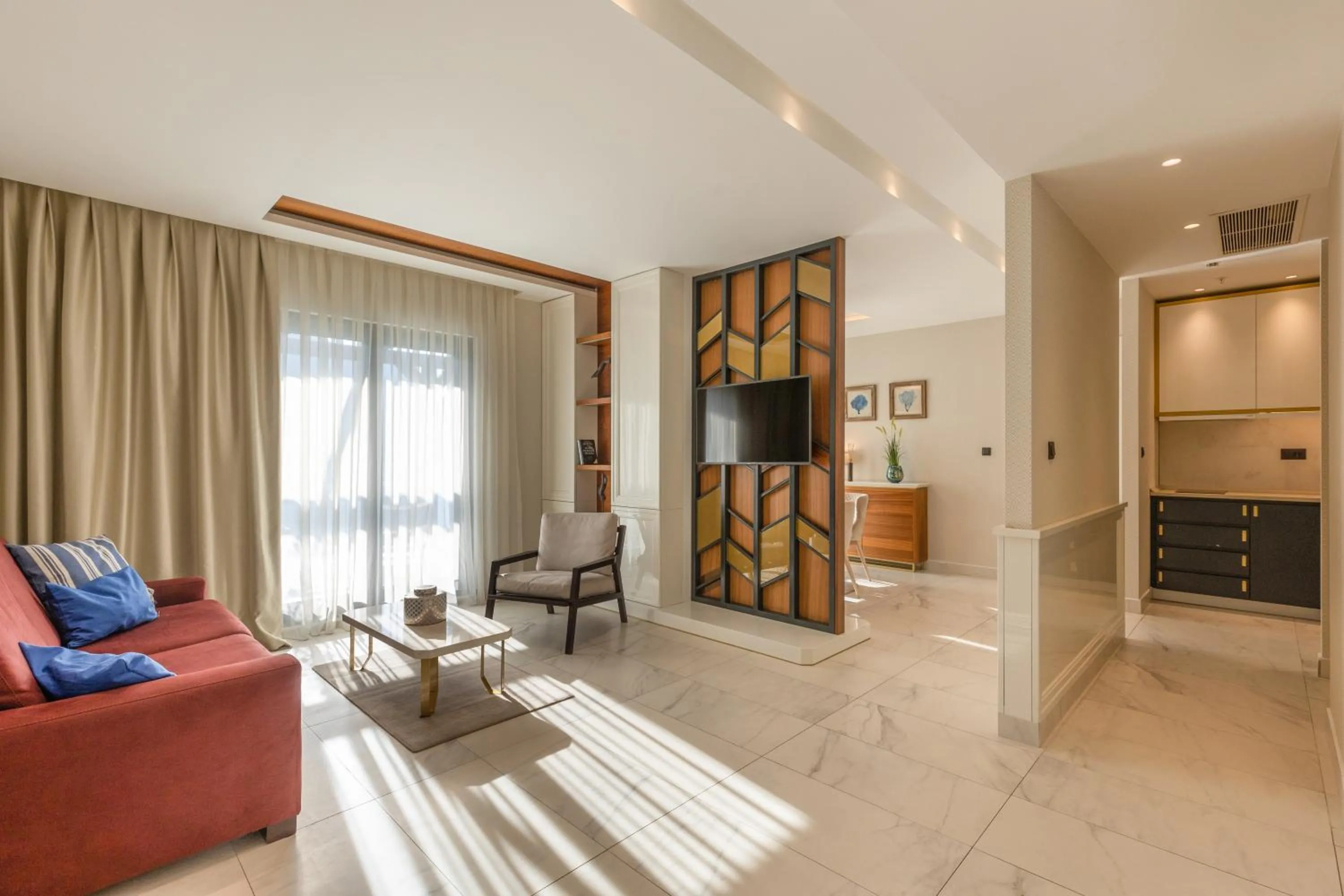 Living room in HUMA Kotor Bay Hotel and Villas