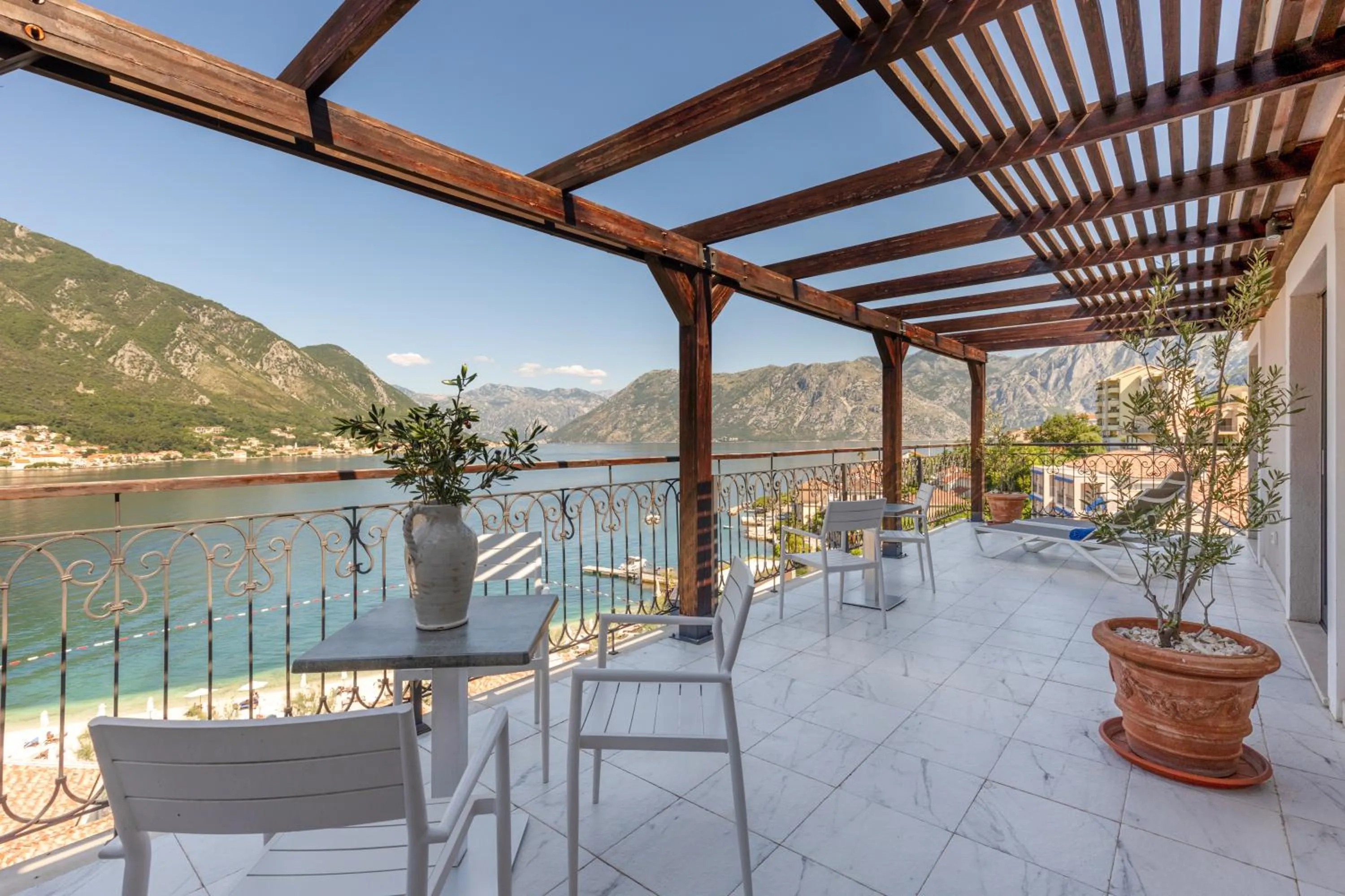 Balcony/Terrace in HUMA Kotor Bay Hotel and Villas
