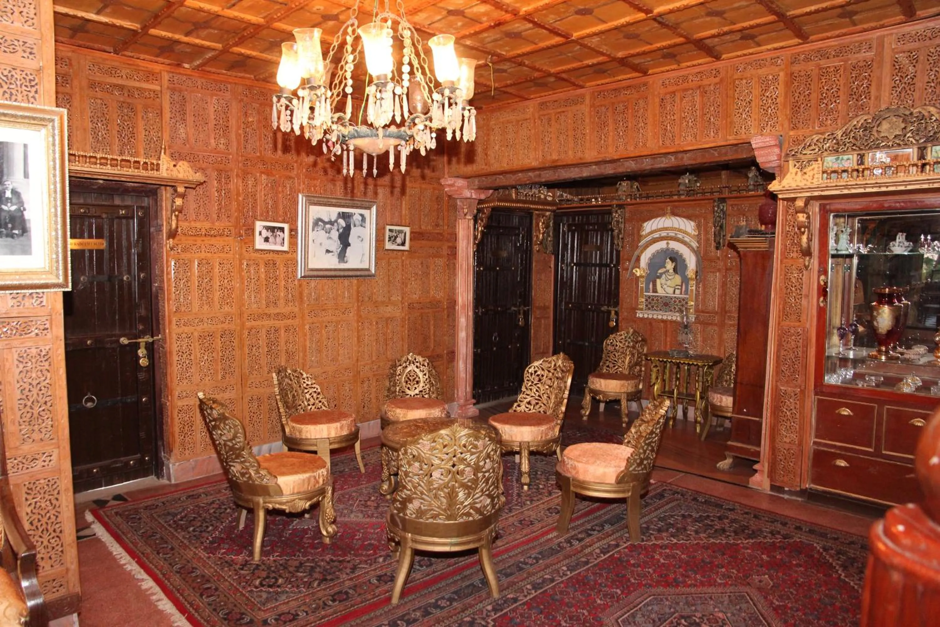 Seating area in WelcomHeritage Grace Hotel