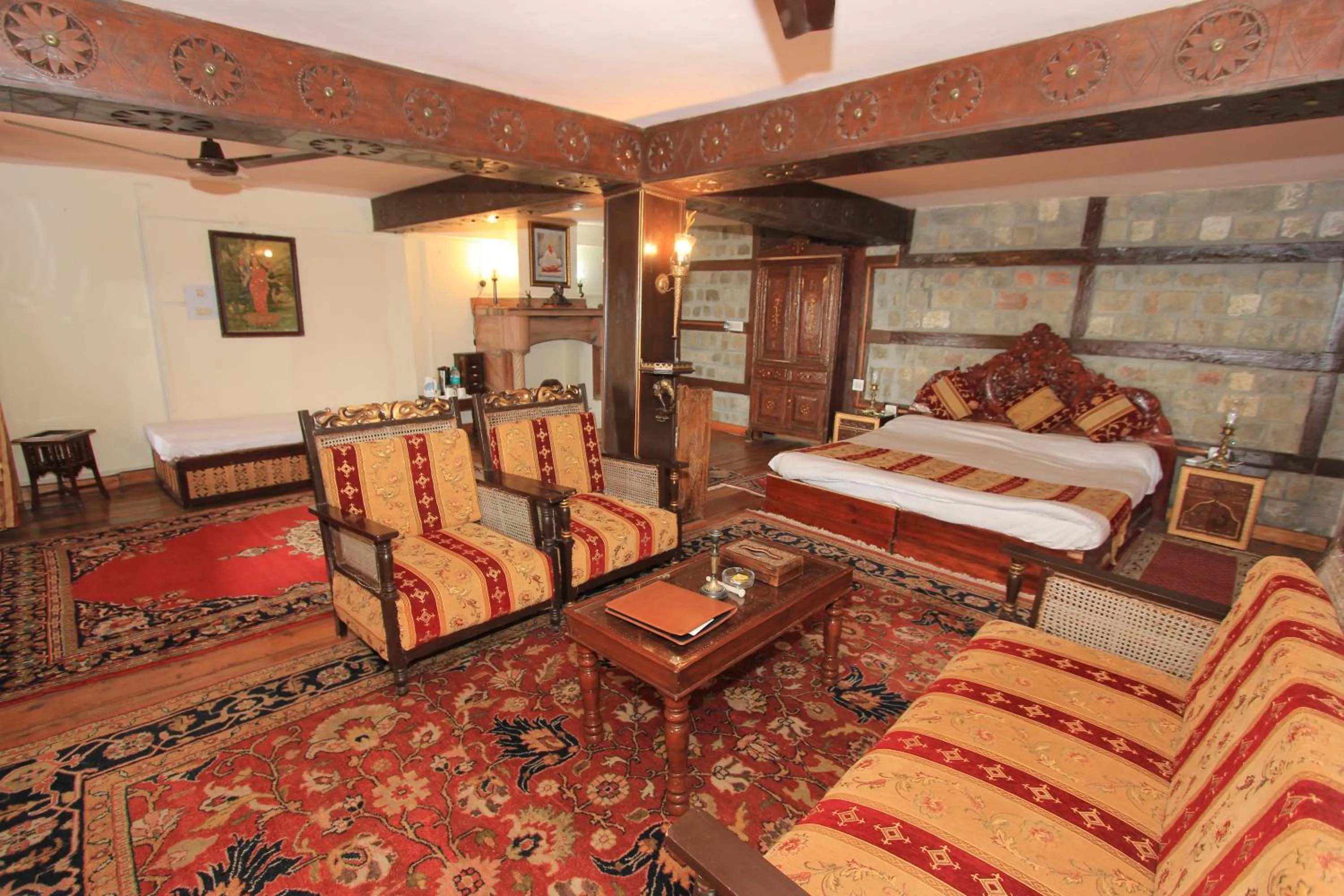 Photo of the whole room, Bed in WelcomHeritage Grace Hotel