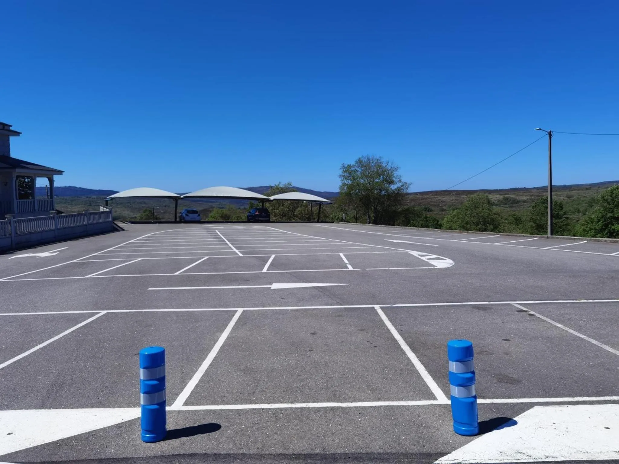 Parking in Hotel Restaurante Cazador