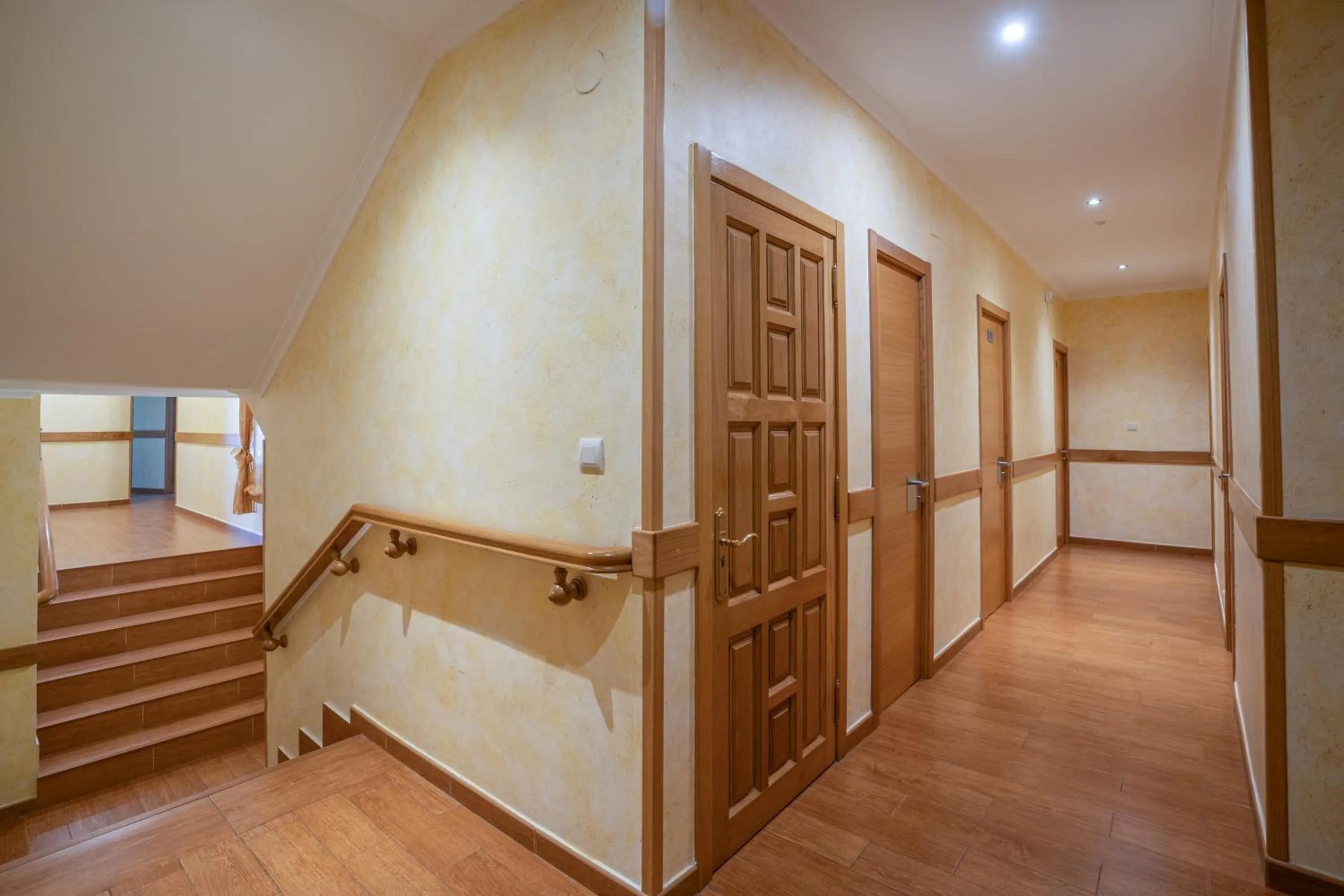 Property building in Hotel Restaurante Cazador